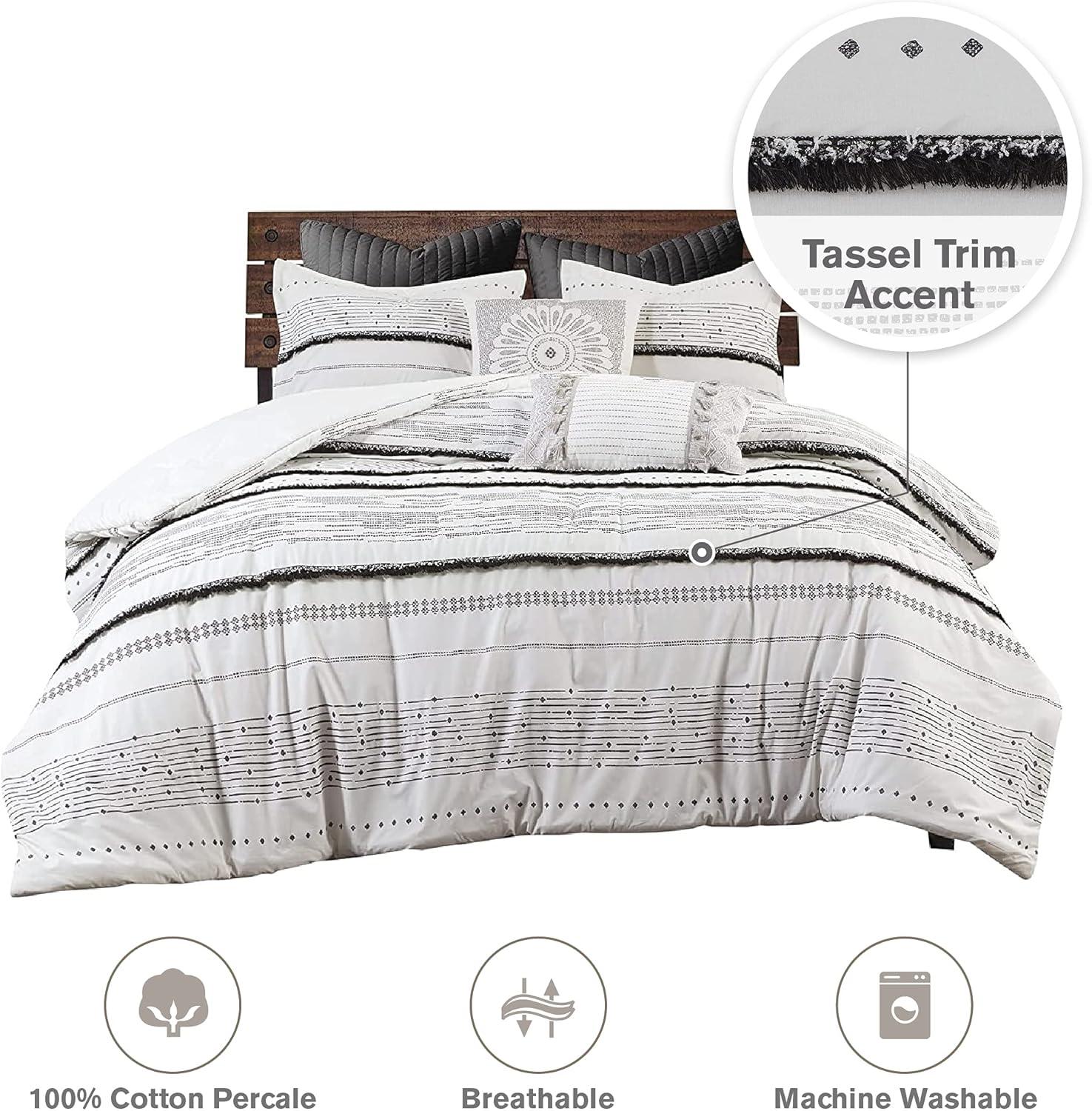 Nea Cotton Printed Duvet Cover Set