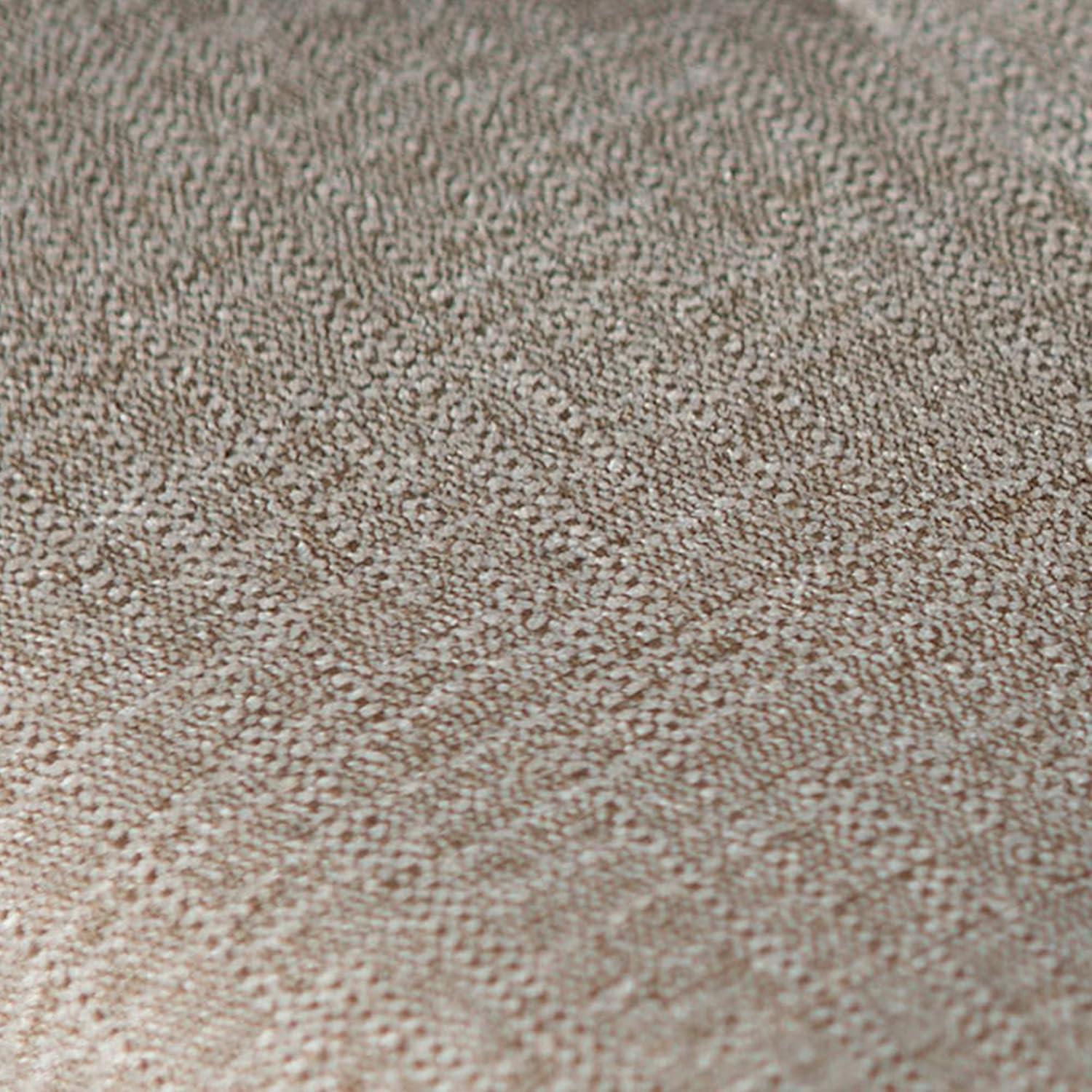 Walker Edison Glam Cushioned Bench, Taupe / Gold