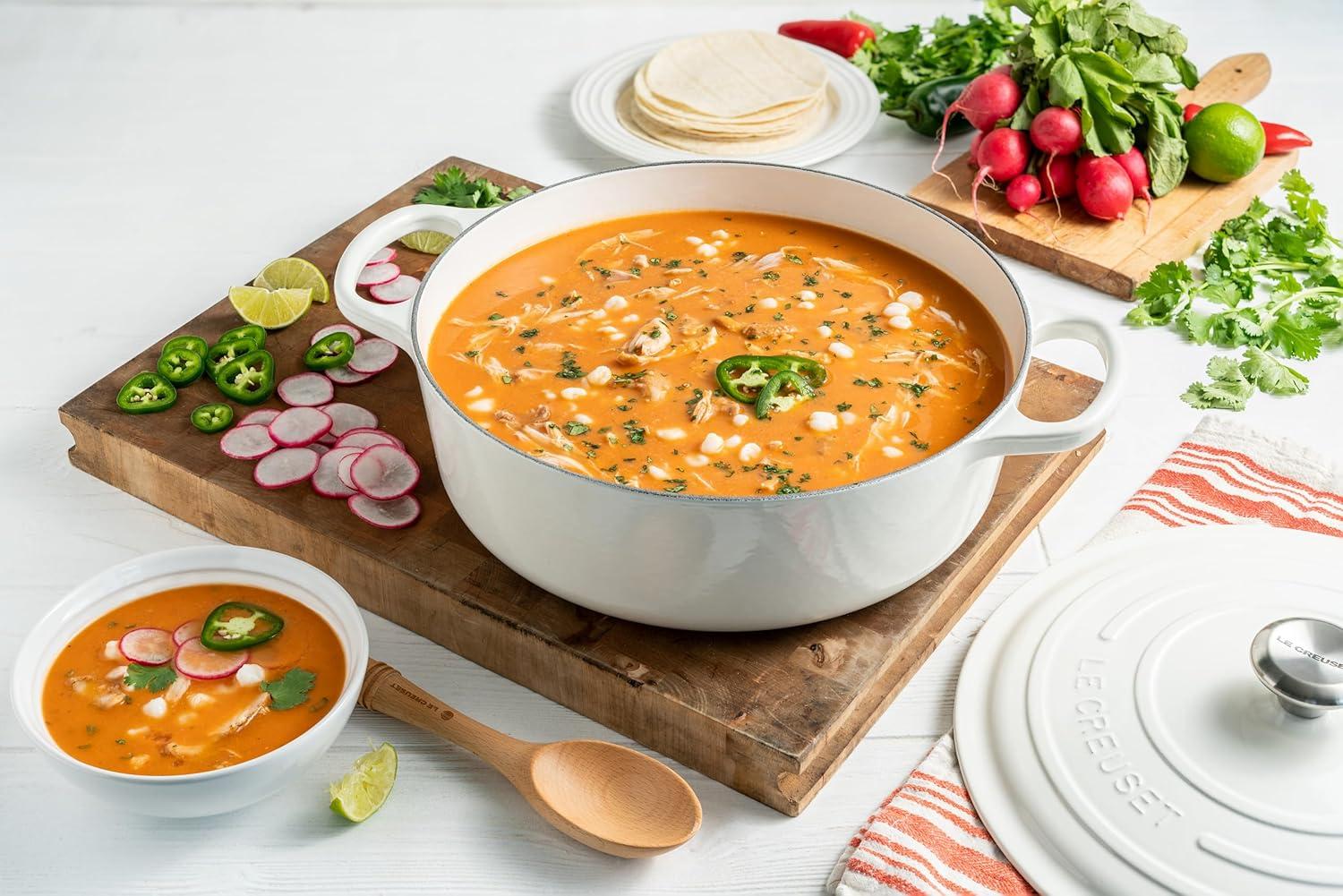 Le Creuset Le Creuset Enameled Cast Iron Signature Round Wide Dutch Oven, 6.75 Qt.