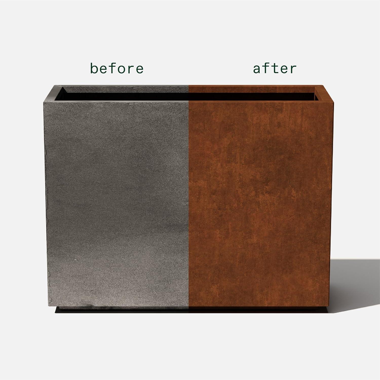 Veradek Corten Steel Series Span Planter