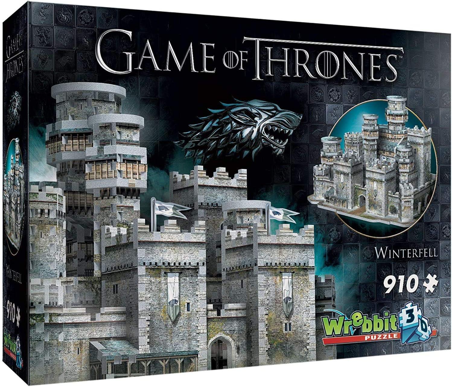 Game of Thrones Winterfell 3D Puzzle 910pc