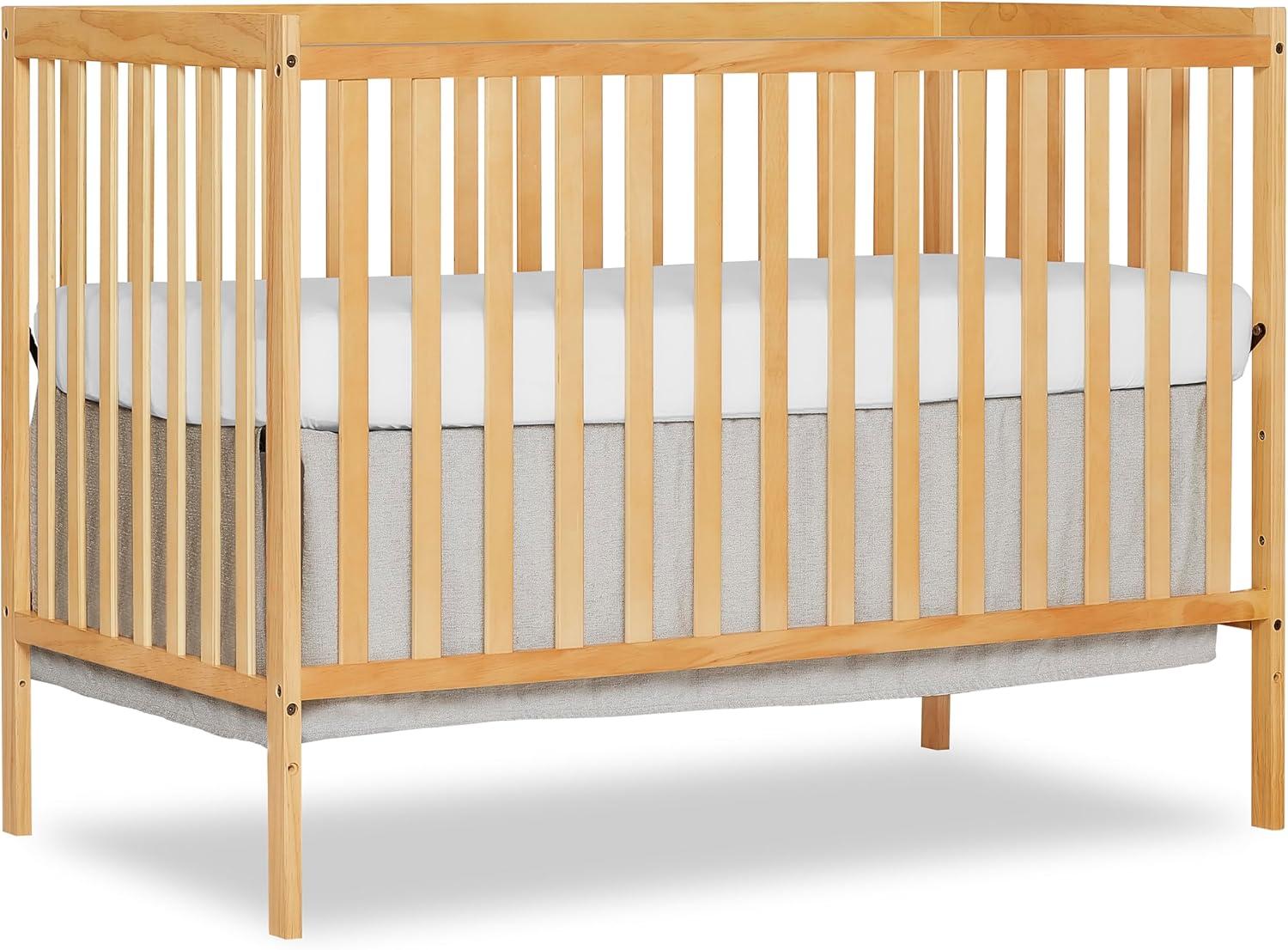 Dream On Me Greenguard Gold & JPMA Certified Synergy 5 in 1 Convertible Crib, Natural