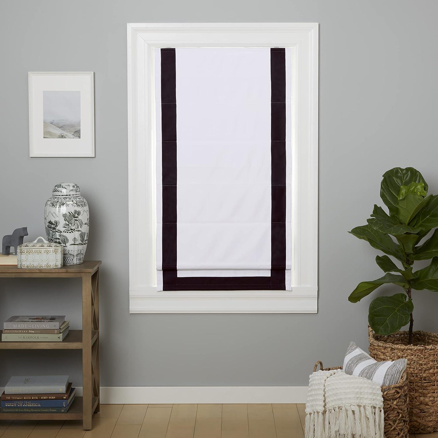 Frontera Blackout Roman Shade