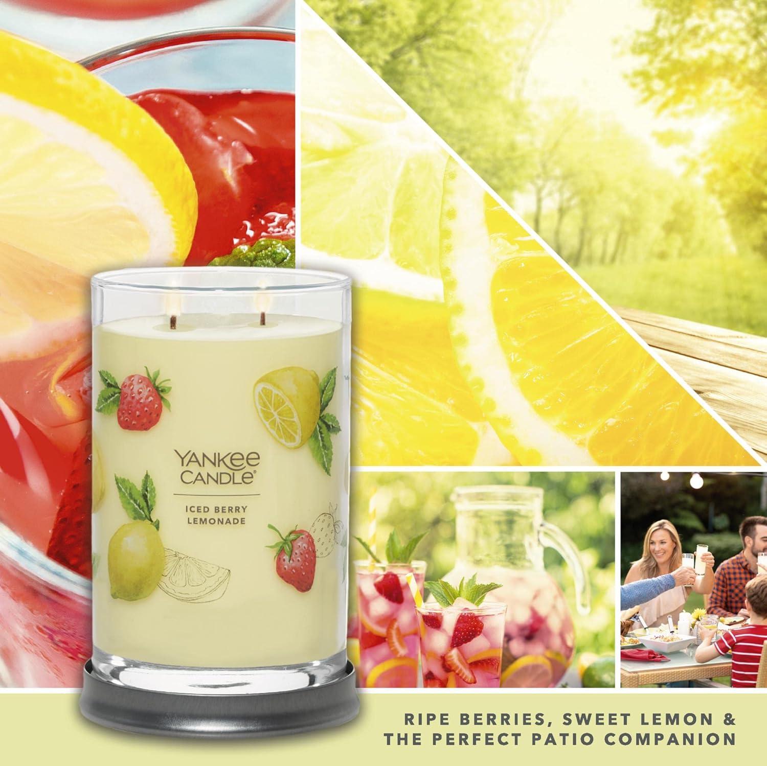 Iced Berry Lemonade Scented Soy Tumbler Candle