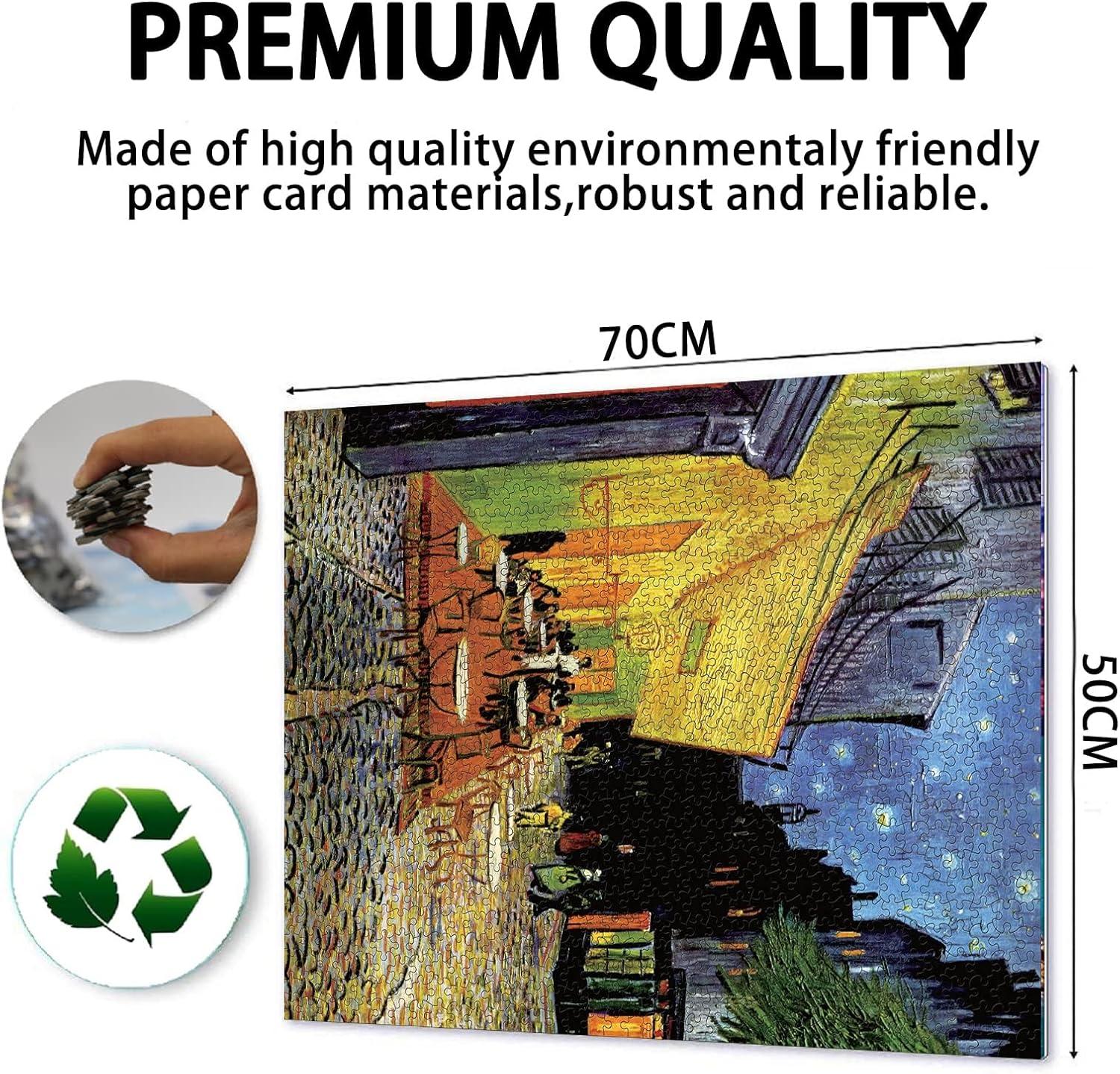 MasterPieces 1000 Piece Puzzle - Café Terrace at Night - 19.25"x26.75"