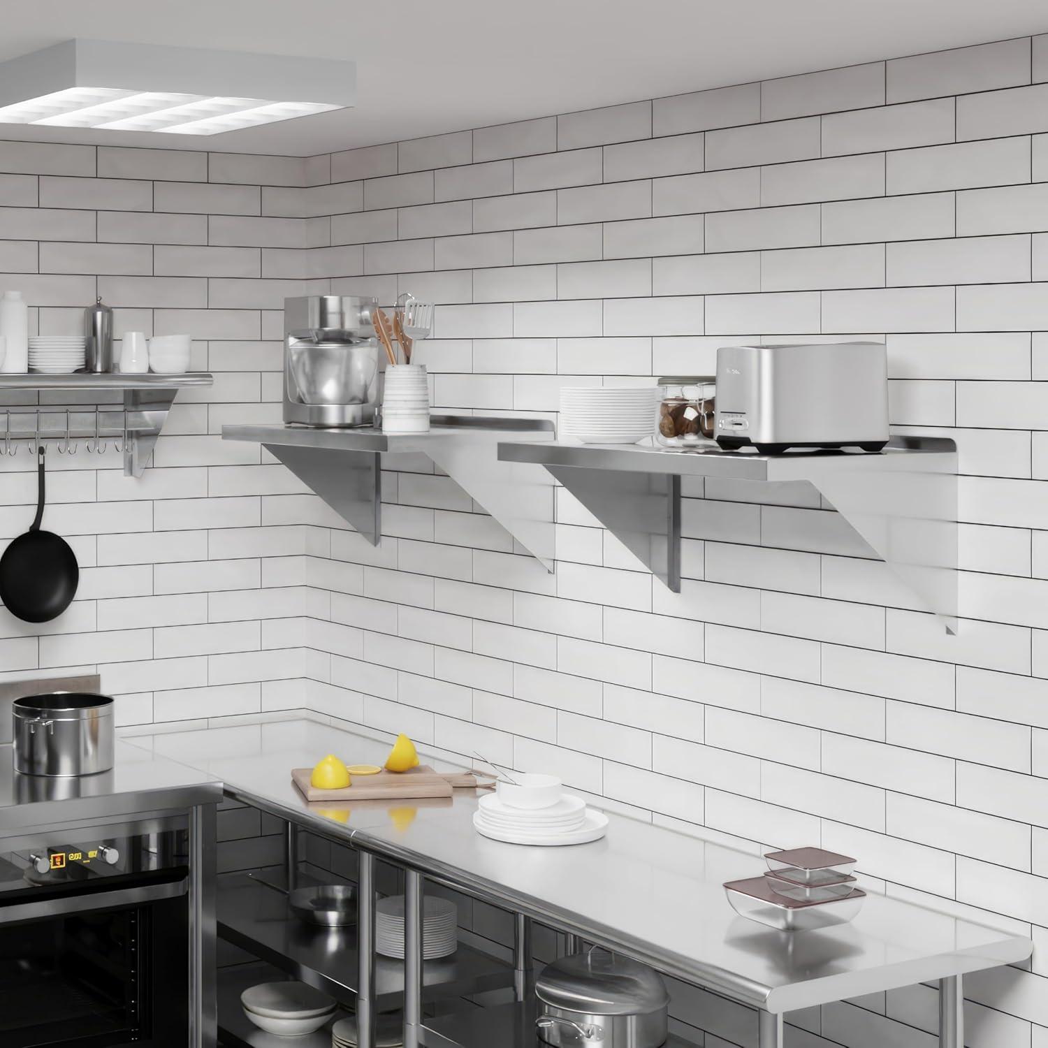 Amgood Utility Metal Wall Shelf. & Reviews | Wayfair