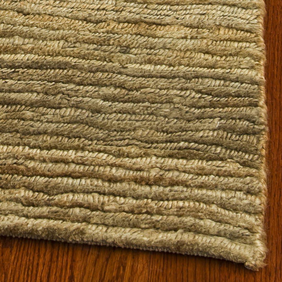 Handmade Natural Jute Rectangular 4' x 6' Rug