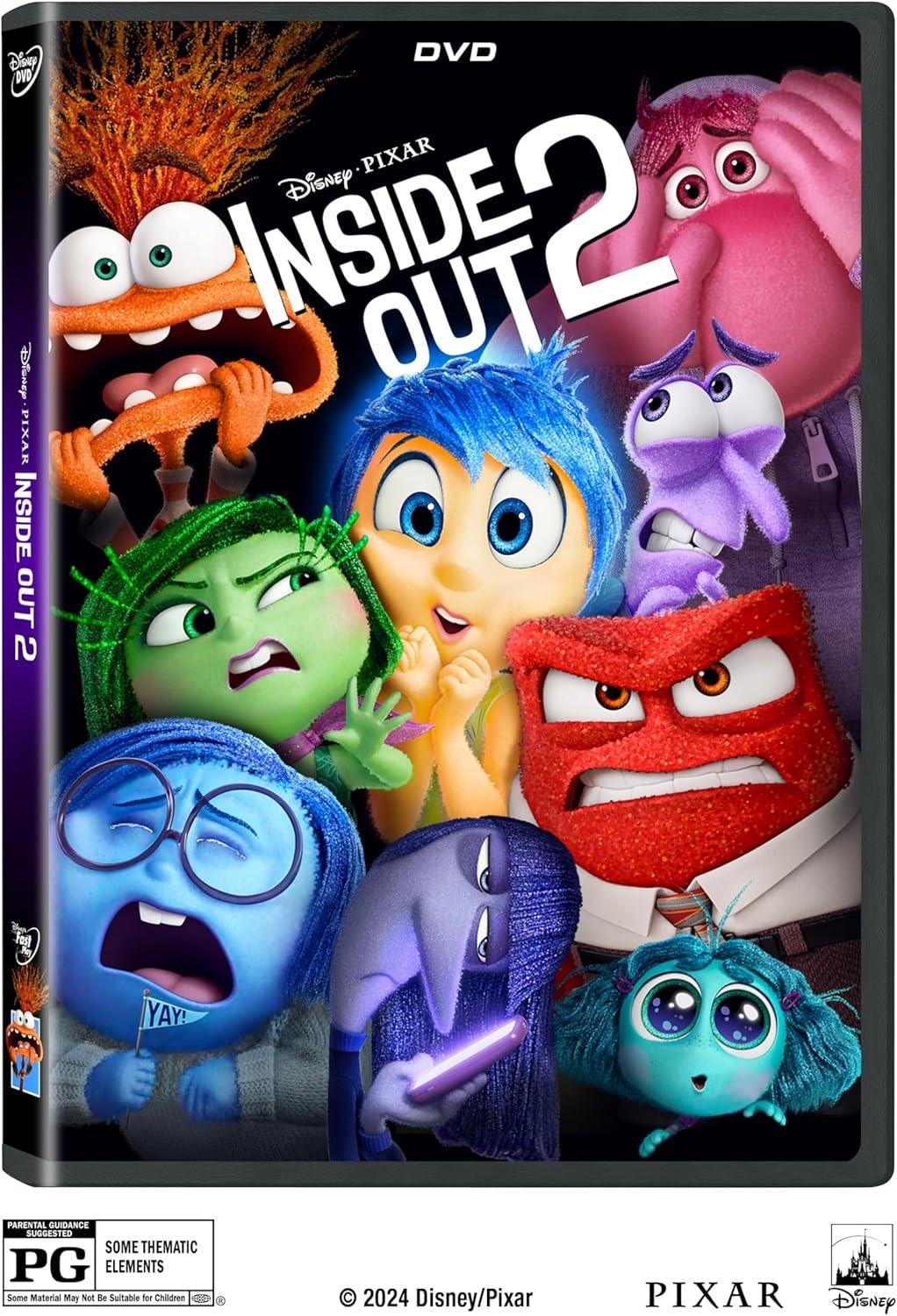 Inside Out 2 (DVD)(2024)