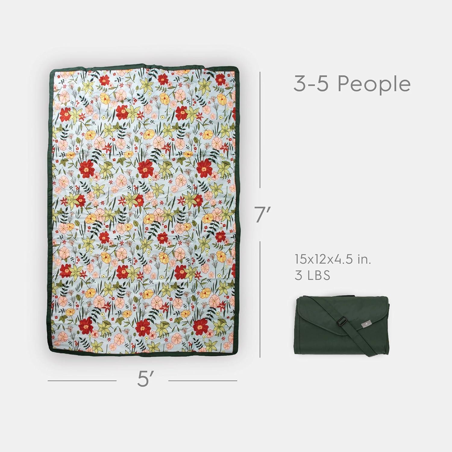 Little Unicorn 5' x 7' Outdoor Blanket - Primrose Patch
