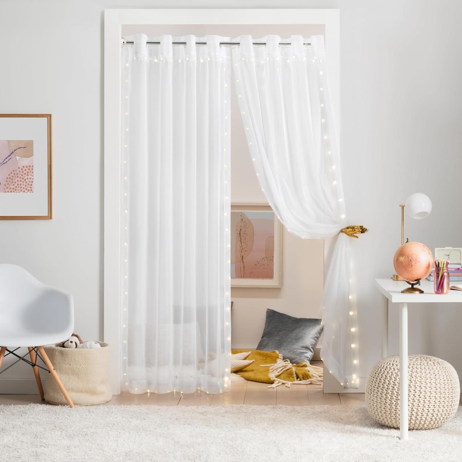 Eclipse Polyester Sheer Curtain Single Panel