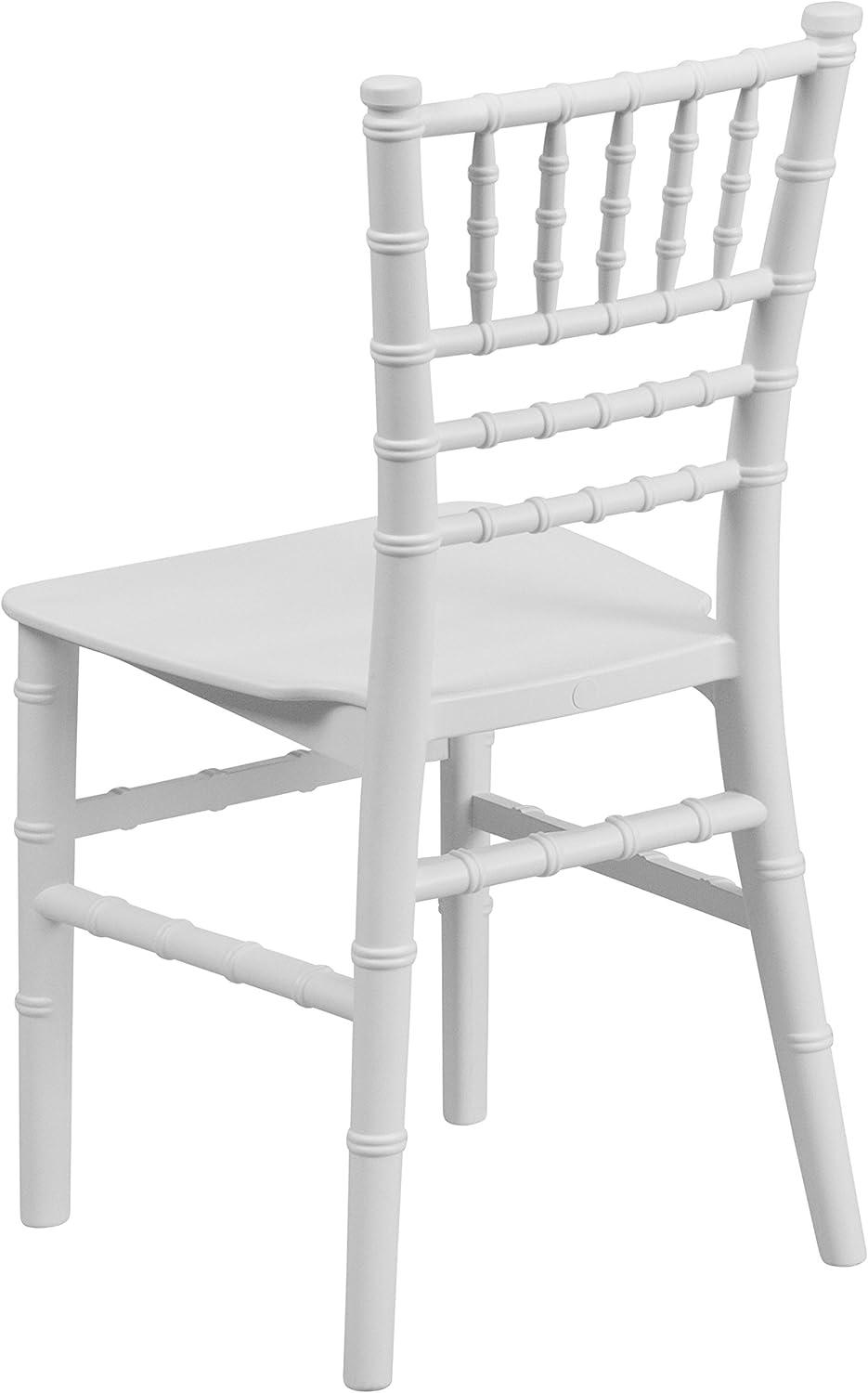 Child White Party and Event Chiavari Chair for Commercial and Residential Use