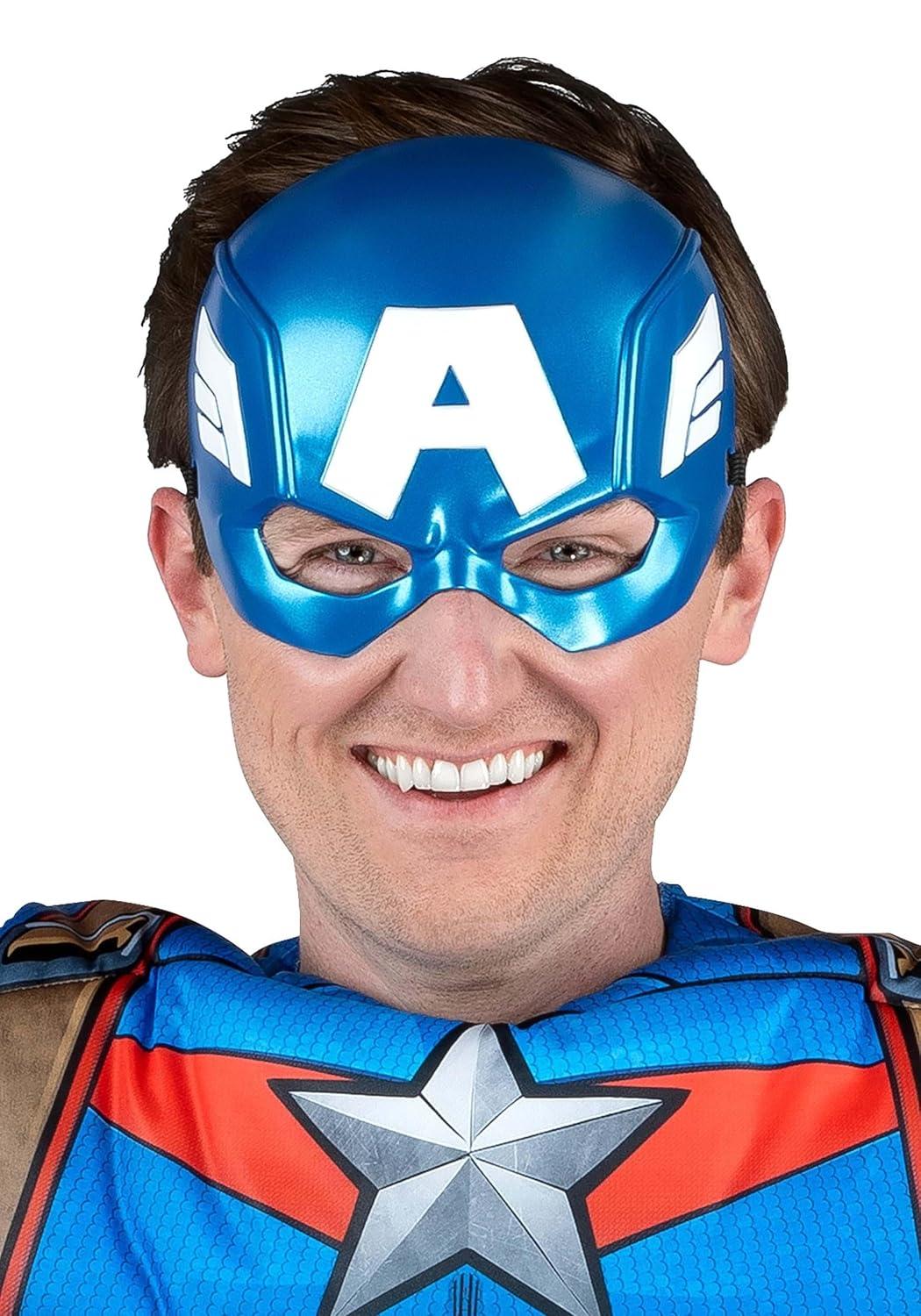 Adult Captain America Men's Deluxe Costume