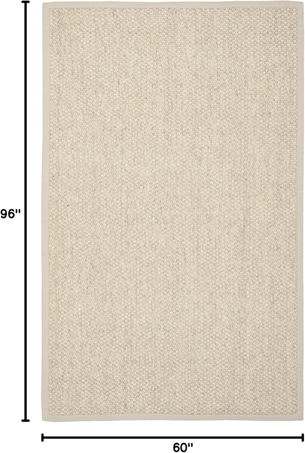 Natural Fiber NF525 Power Loomed Indoor Area Rug - Marble - 5'x8' - Safavieh.