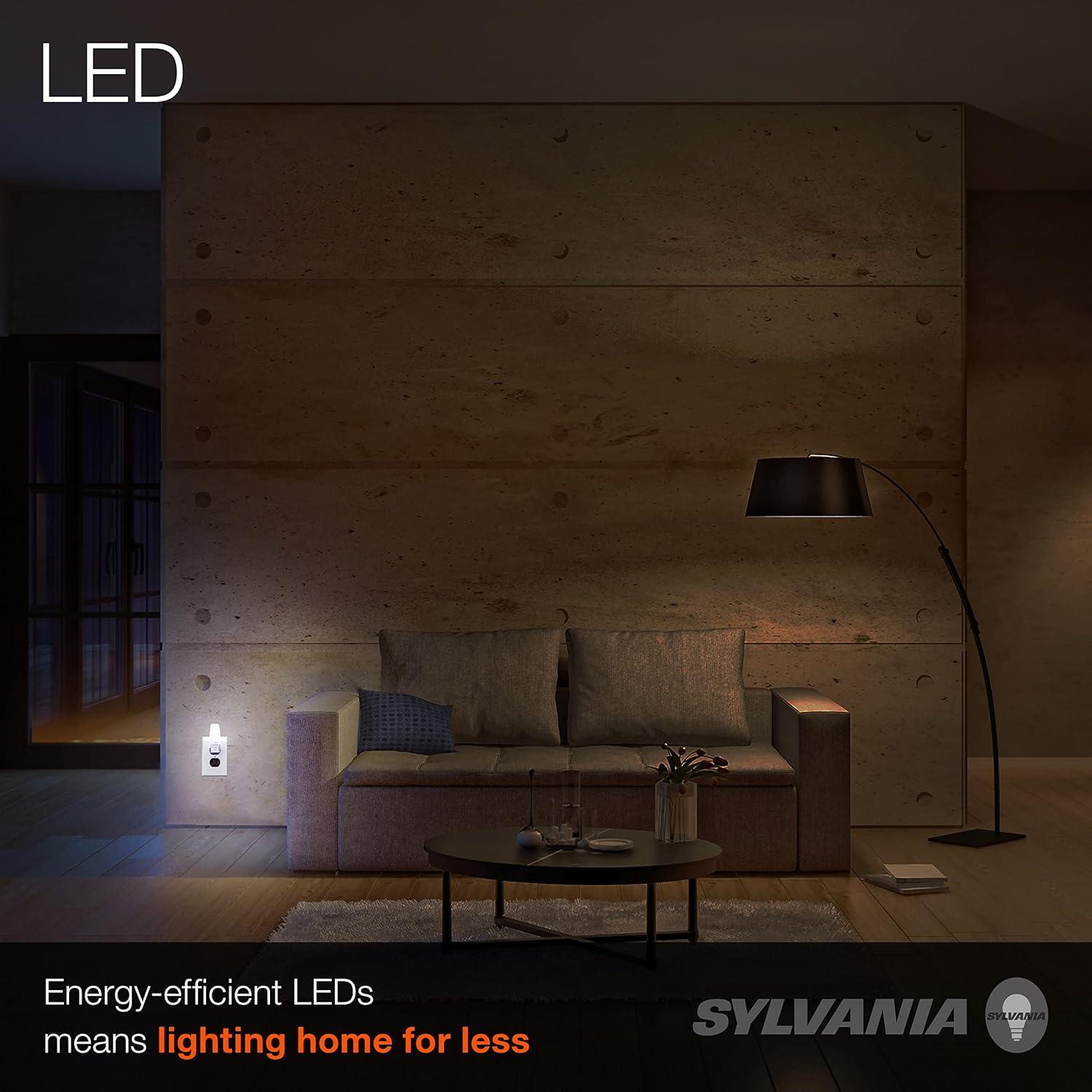 Sylvania C7 LED Night Light Bulbs, 1W, Daylight, 2-count