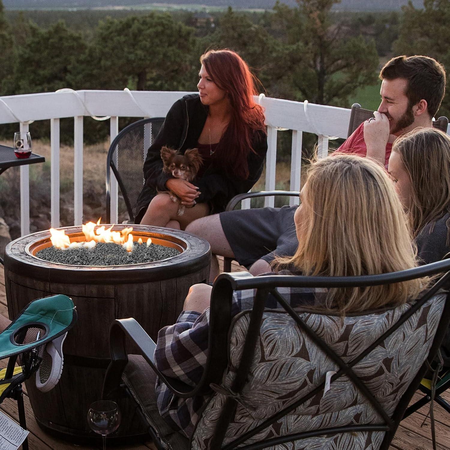 American Fireglass Lava Rock - 10 lbs.