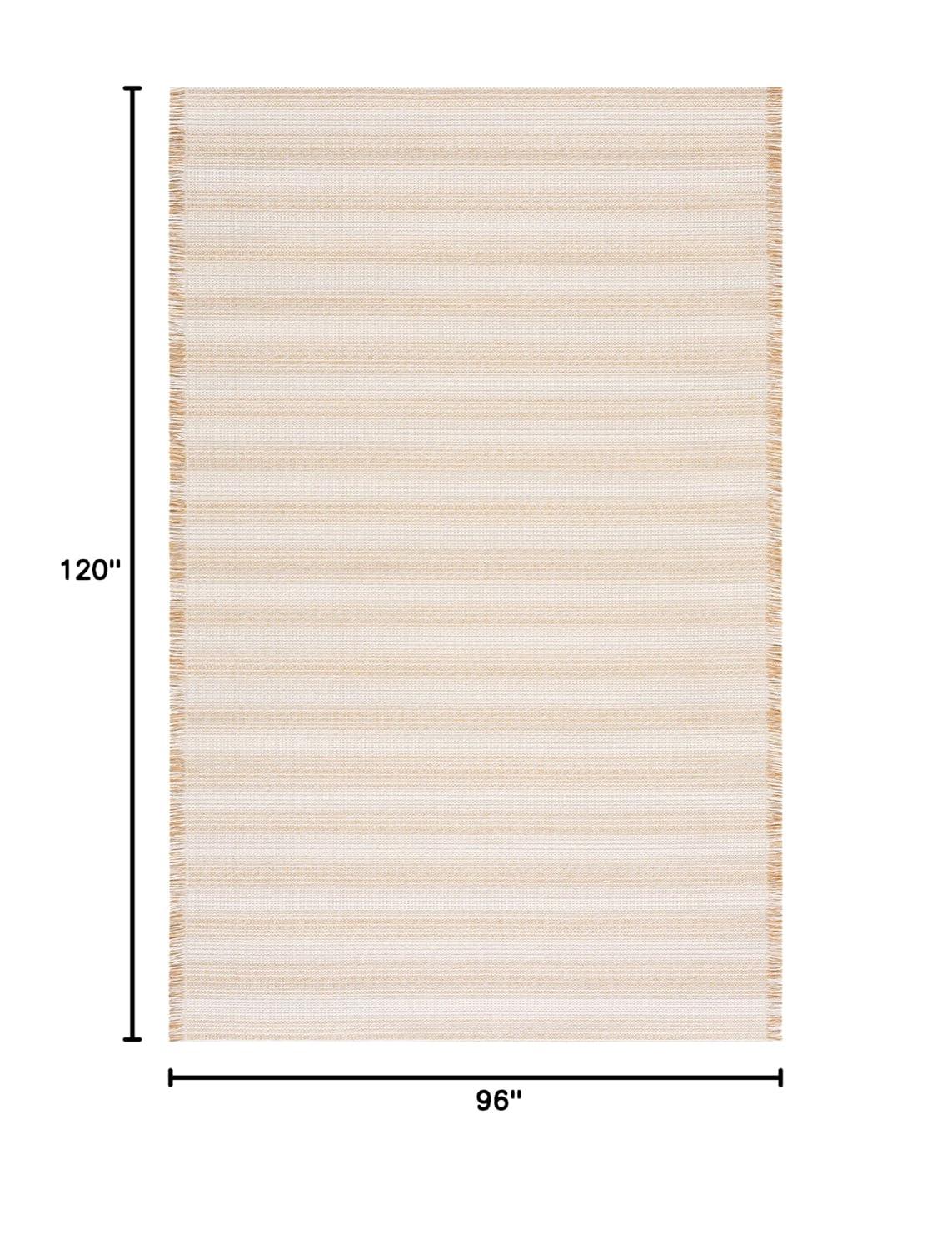 Augustine AGT501 Machine Made Indoor Area Rug - Ivory/Gold - 8'x10' - Safavieh