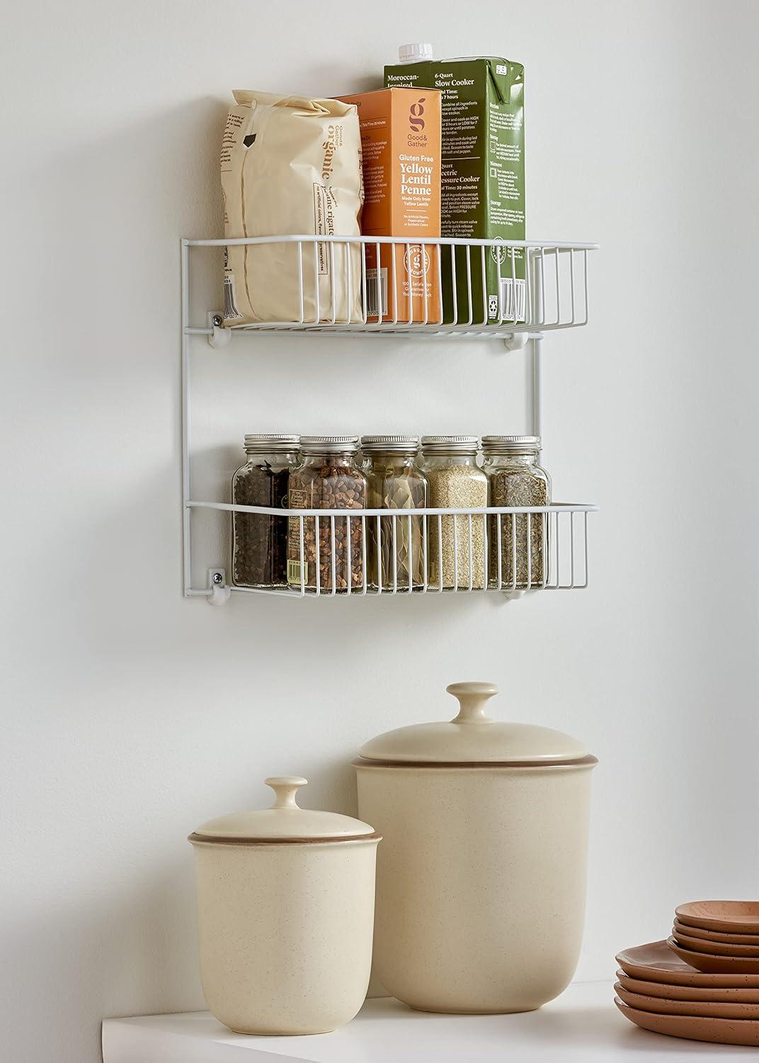 10.4" H x 12.5" W x 5'' D Storage Rack