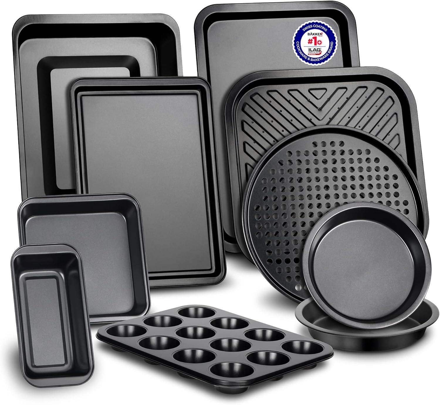 Bakken-Swiss Carbon Steel Oven Bakeware Set