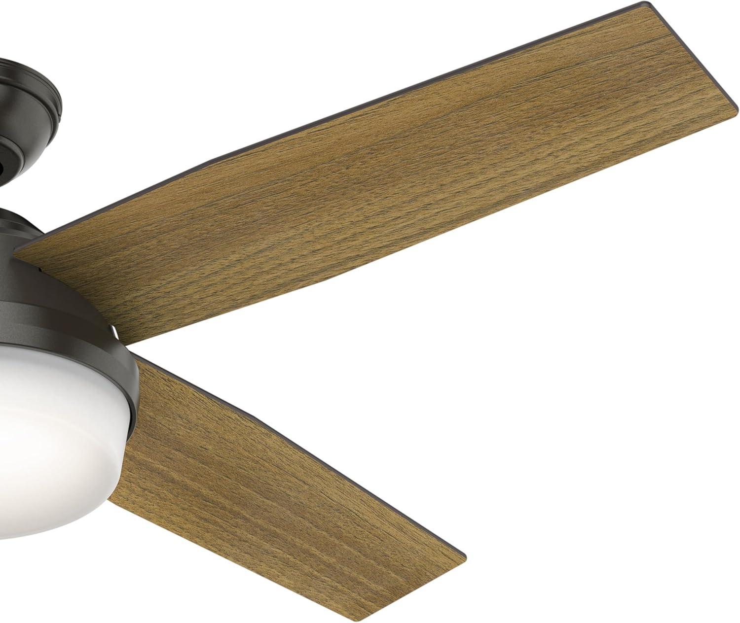 Kieous Gap Ceiling Fan with LED Lights