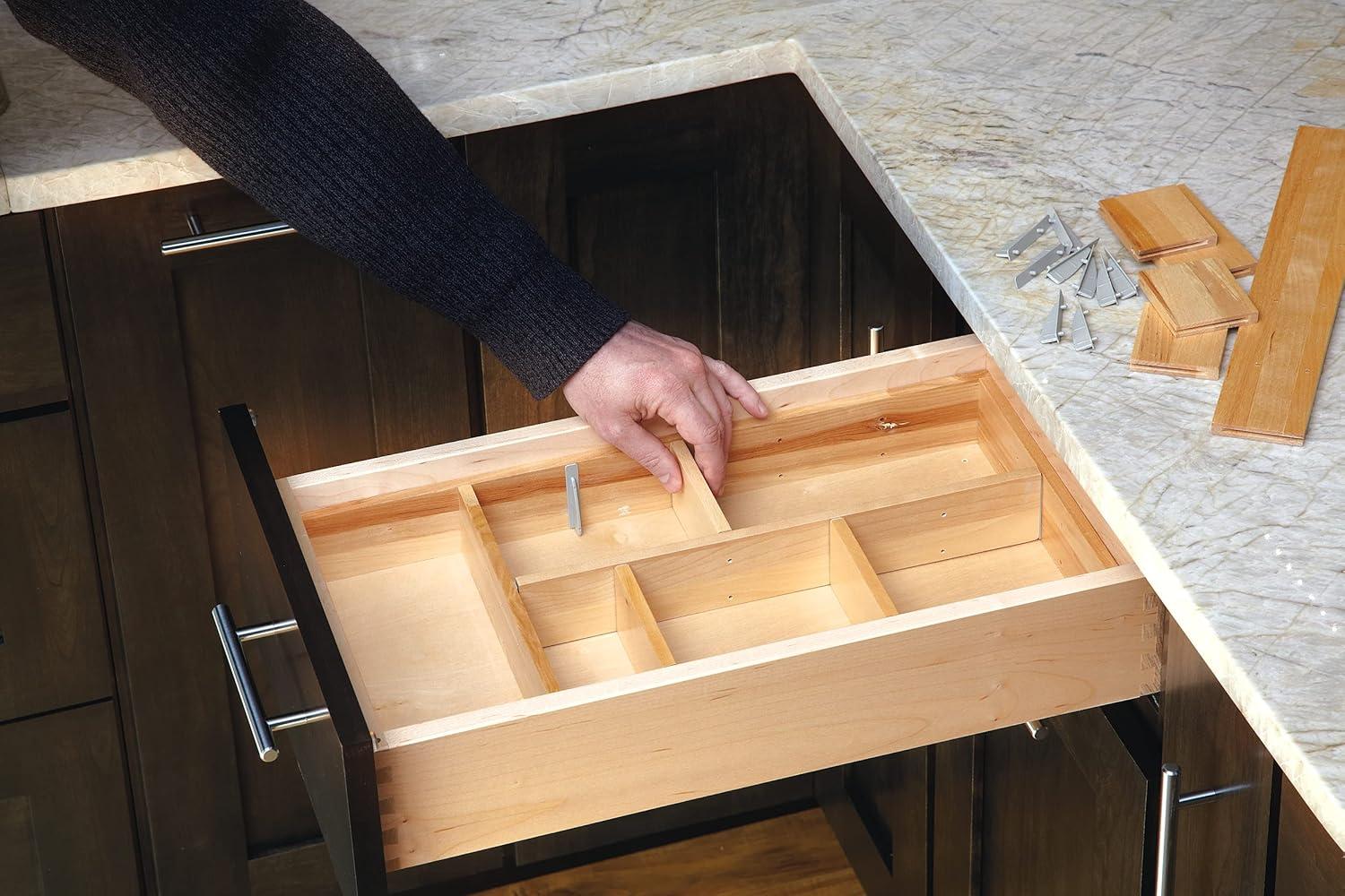 Rev-A-Shelf Rev-A-Shelf Customizable Drop In Kitchen Cutlery Drawer Organizer