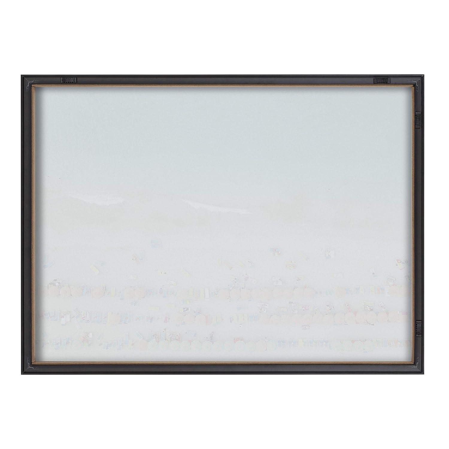 18" x 24" Blake Monterosso by Rachel Dowd Framed Printed Art Gray - Kate & Laurel All Things Decor: Modern Canvas, Polystyrene Frame
