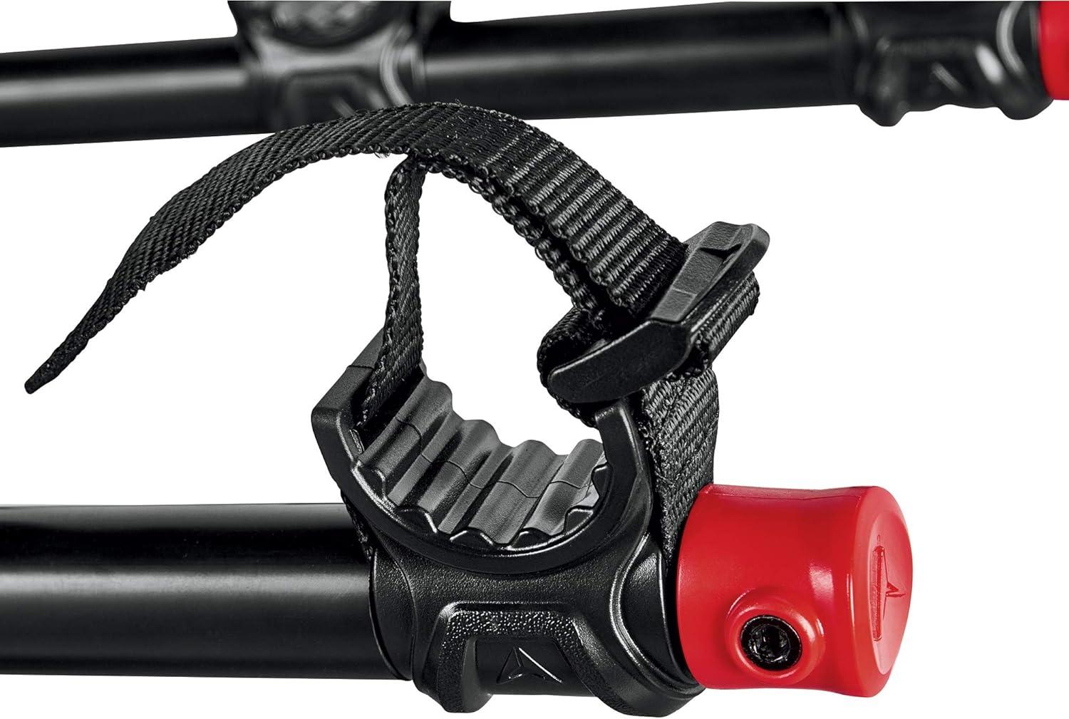 Deluxe Locking Quick Release 2-Bicycle Hitch Mounted Bike Rack Carrier, 522QR