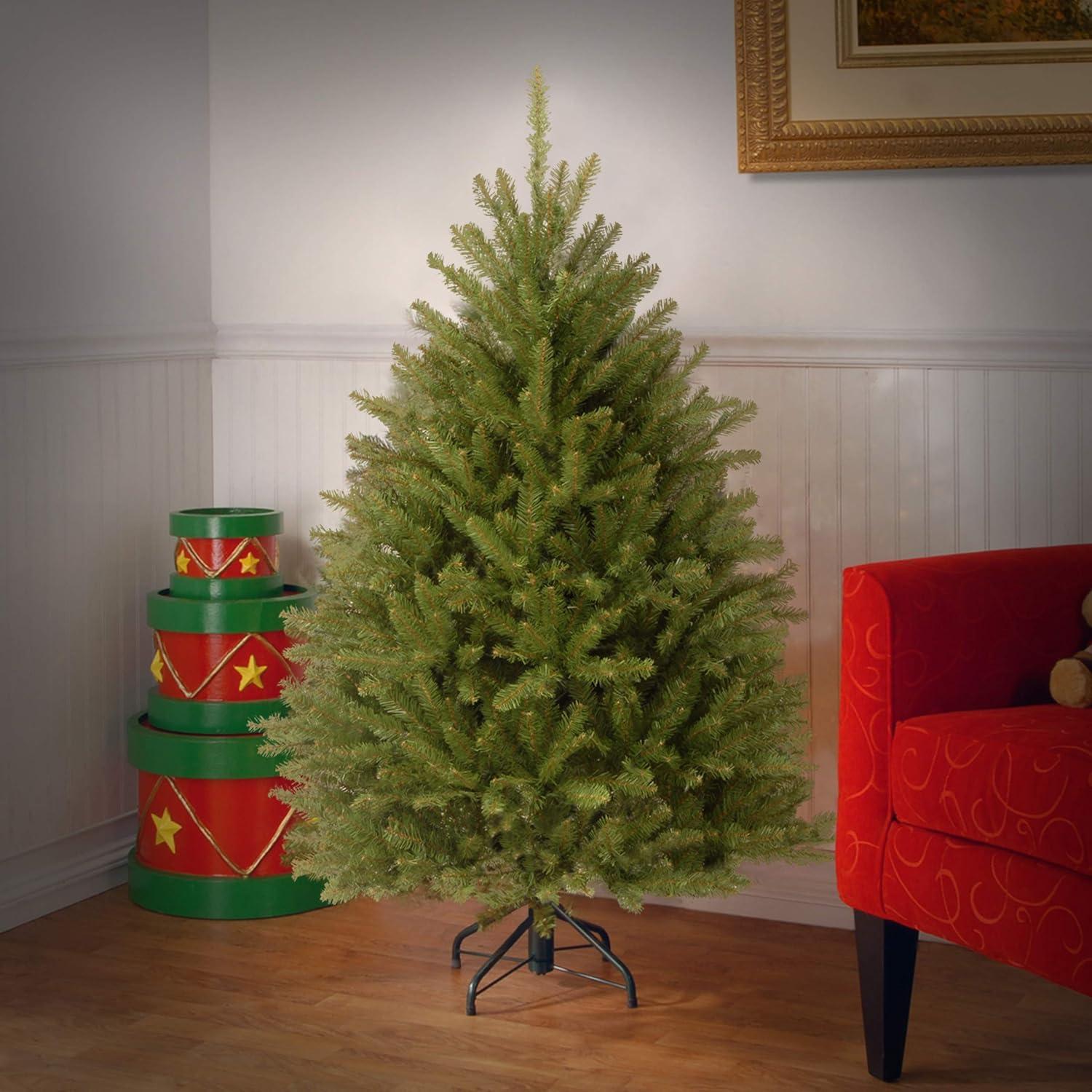 The Holiday Aisle® Dunhill Fir Tree with Clear Lights