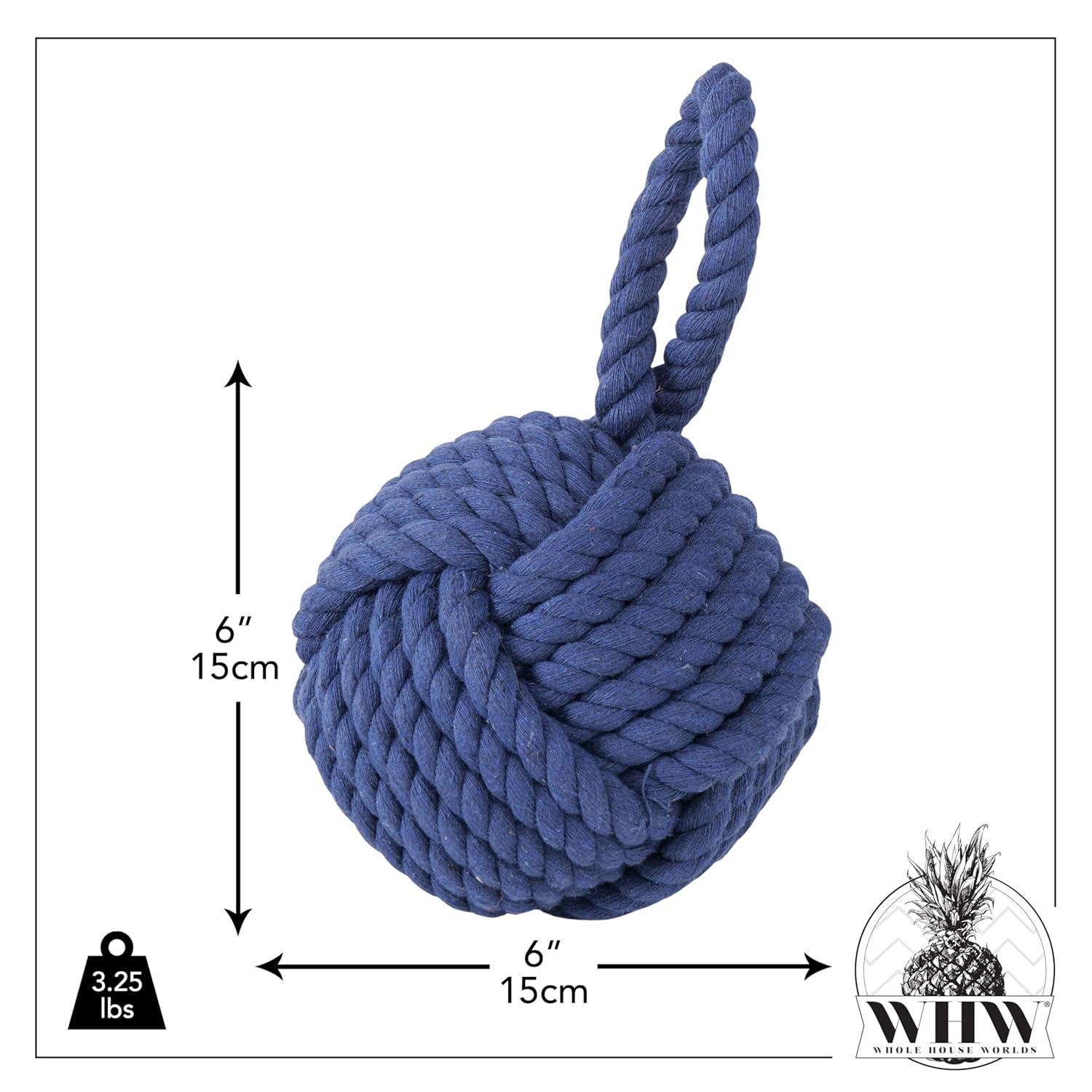 Whole House Worlds Fabric Weighted Floor Stop