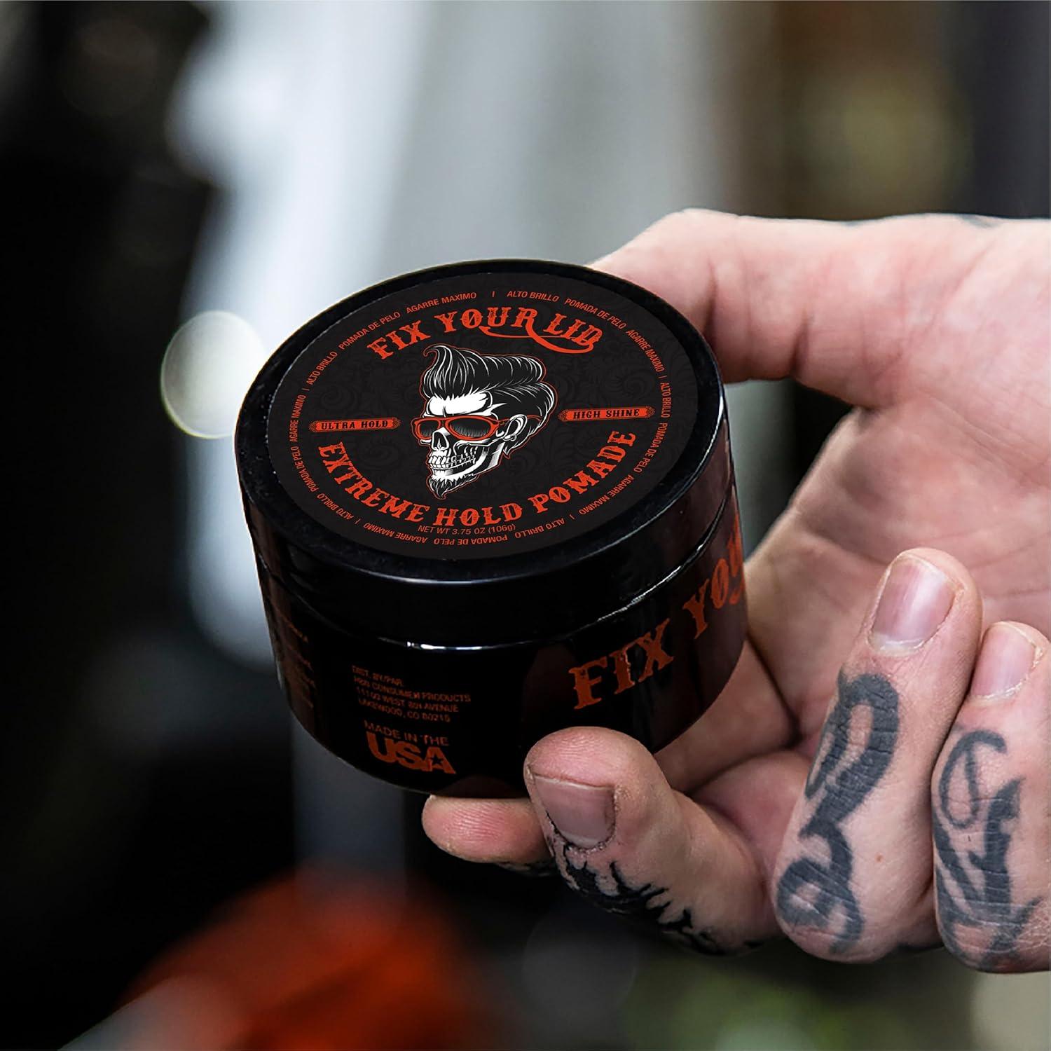 Fix Your Lid Extreme Hold Pomade 3.75oz