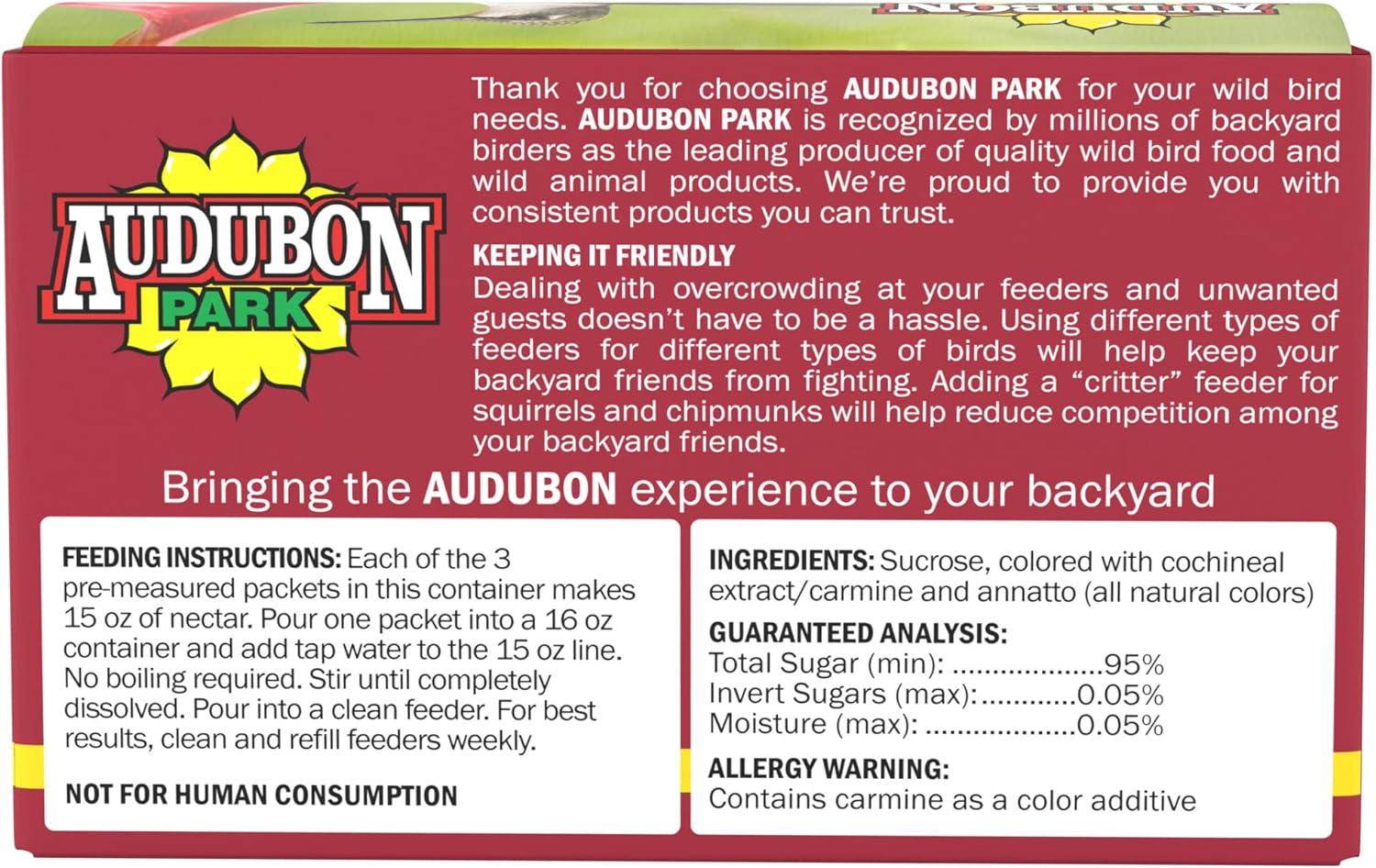 Audubon Park 9oz Hummingbird Bird Food