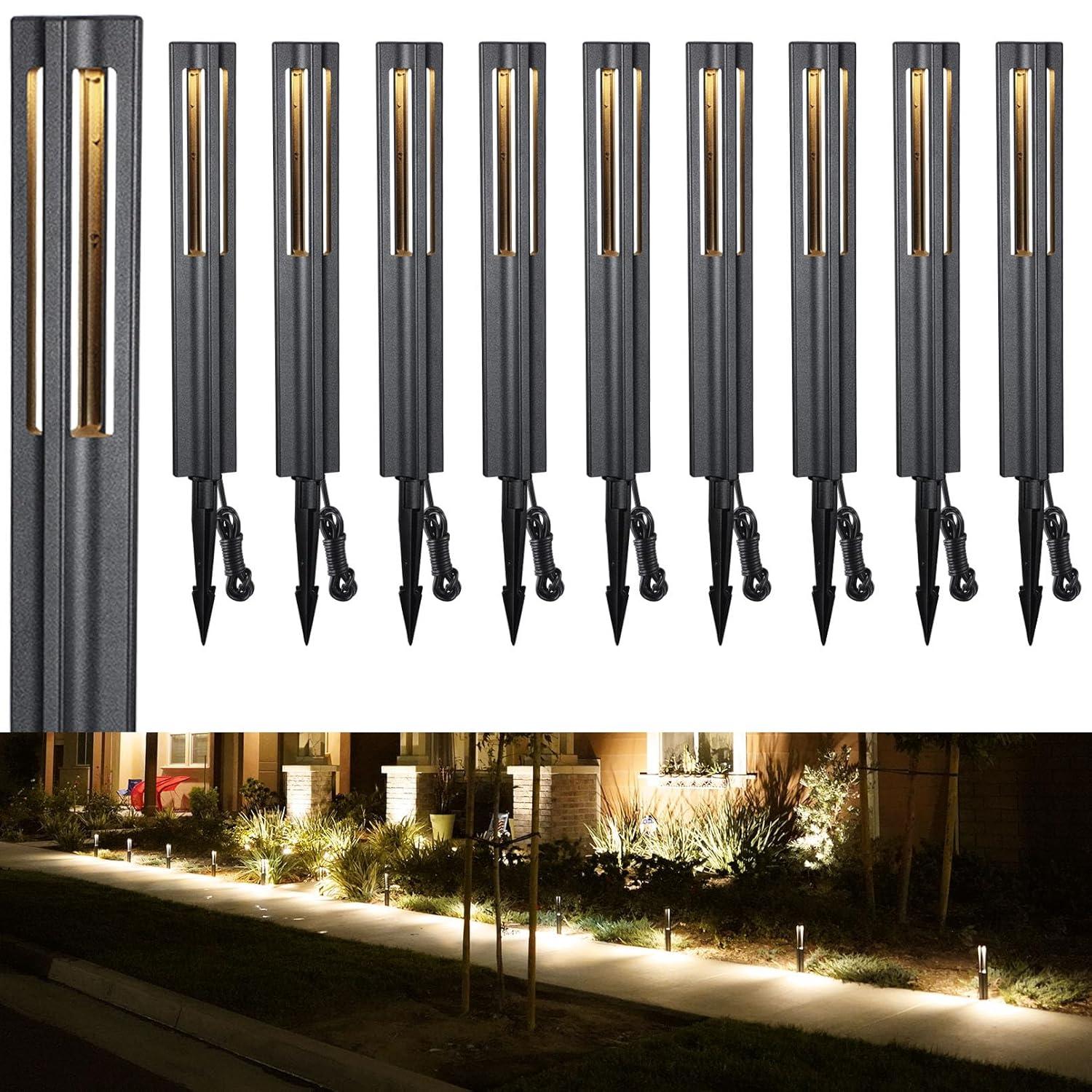 Integrated LED Aluminum Pathway Light