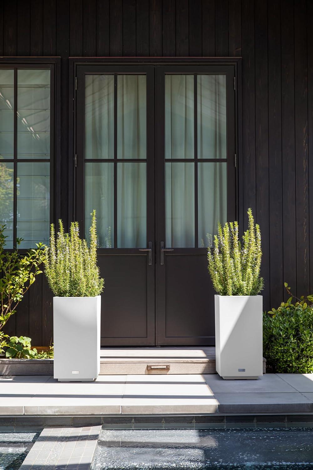 Block Series Pedestal Planter