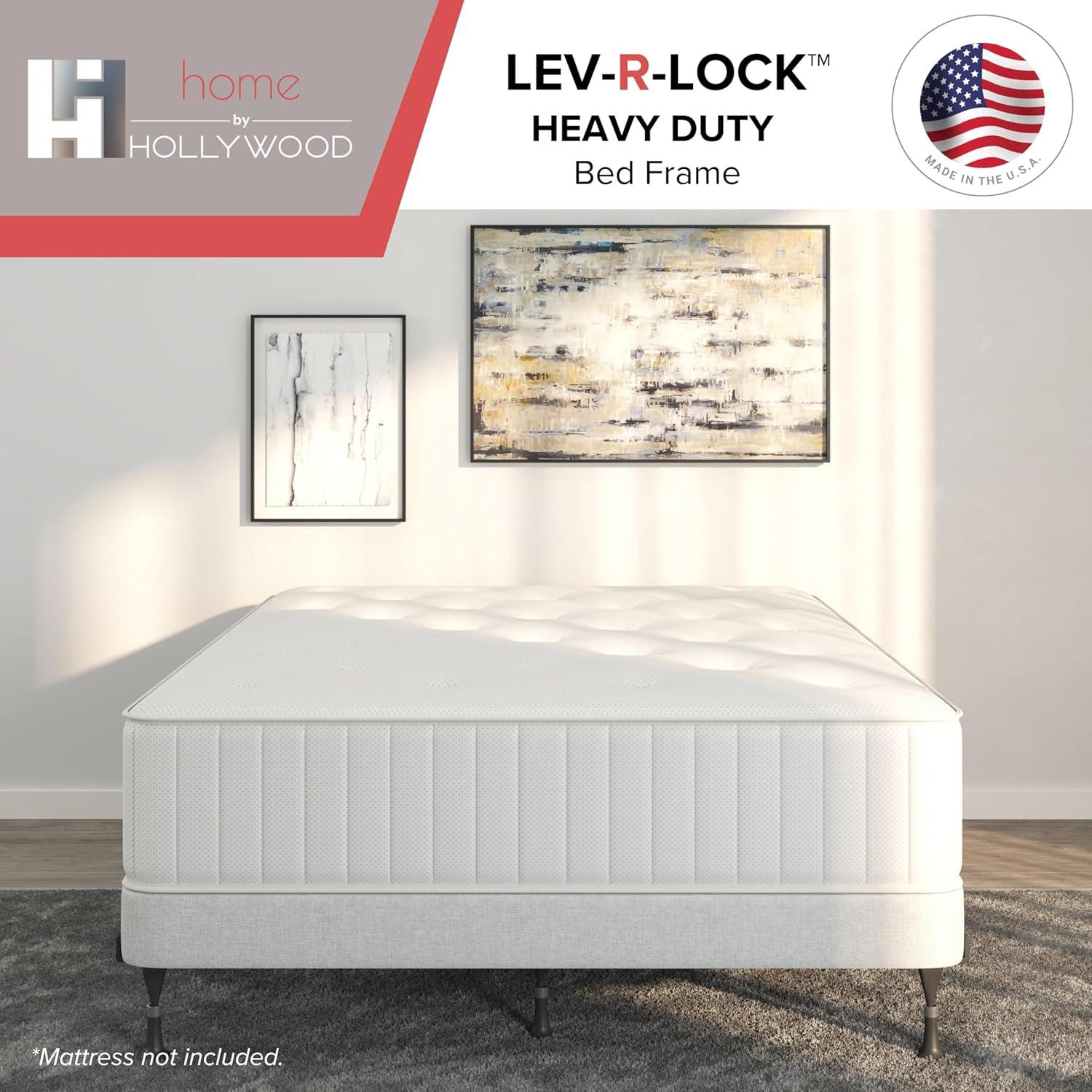 Home by Hollywood 4.5" Low Profile Premium Lev-R-Lock Bed Frame