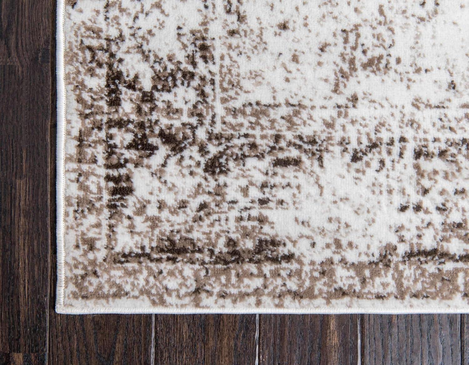 Unique Loom 6' 0 x 9' 0 Sofia Casino Orange Area Rug