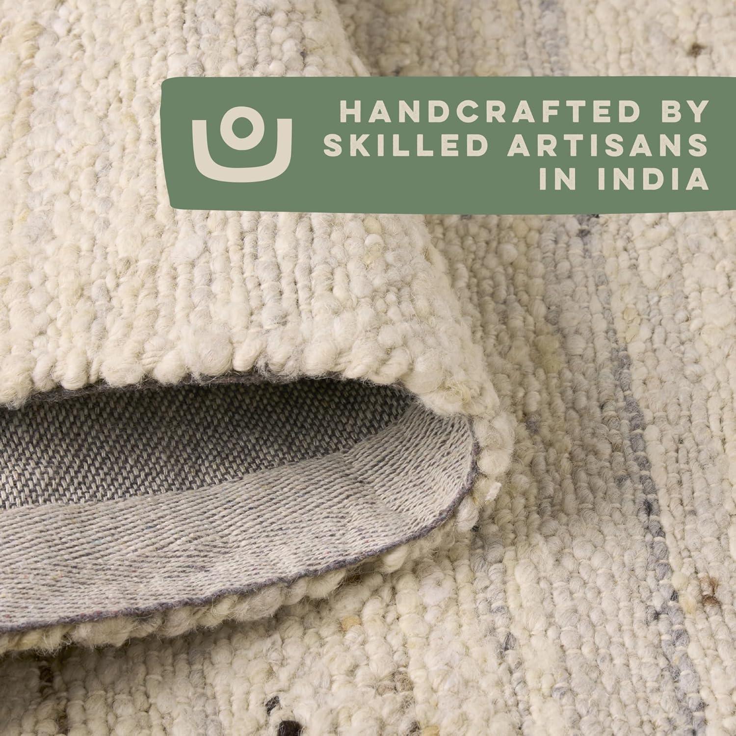 Town & Country Terra Montana Handcrafted Area Rug Ivory/Beige