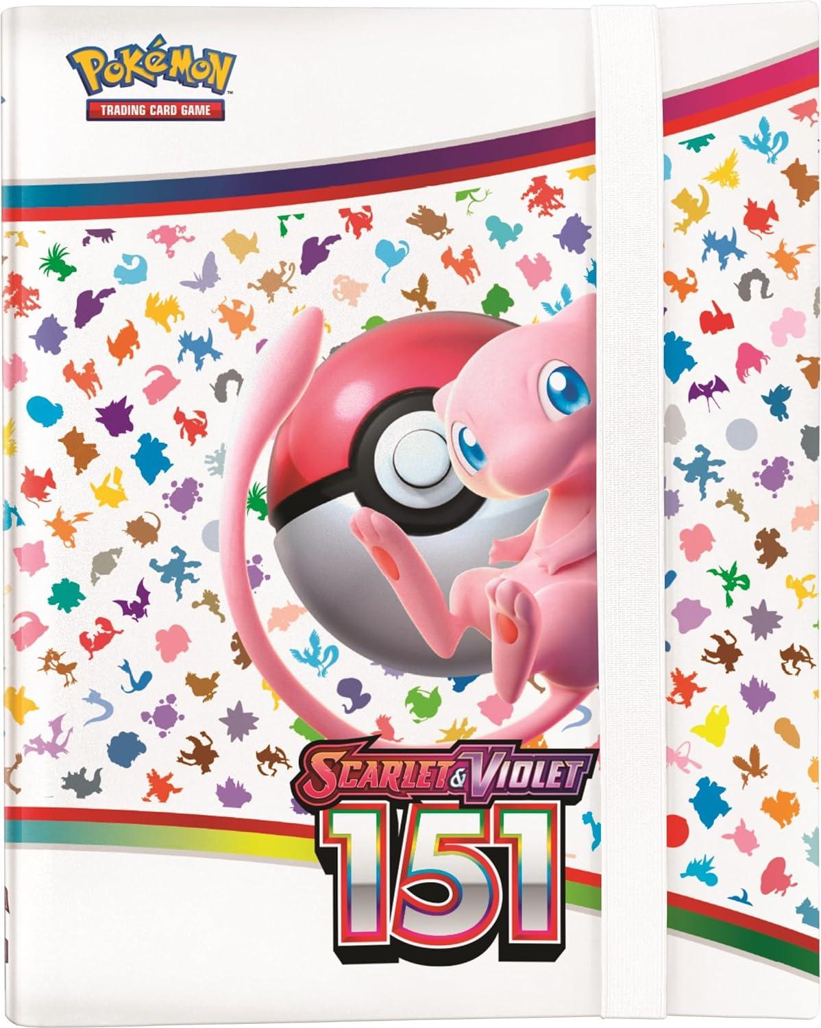 Trading Card Game Scarlet & Violet Pokemon 151 Binder Collection (ENGLISH, 4 Booster Packs & More!)