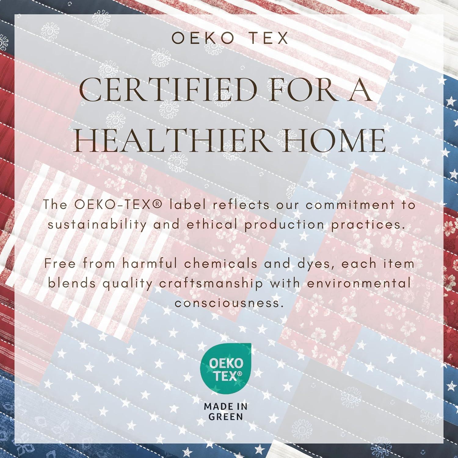 FreshFolds Green Forest Reversible Lodge Quilt Set with Shams