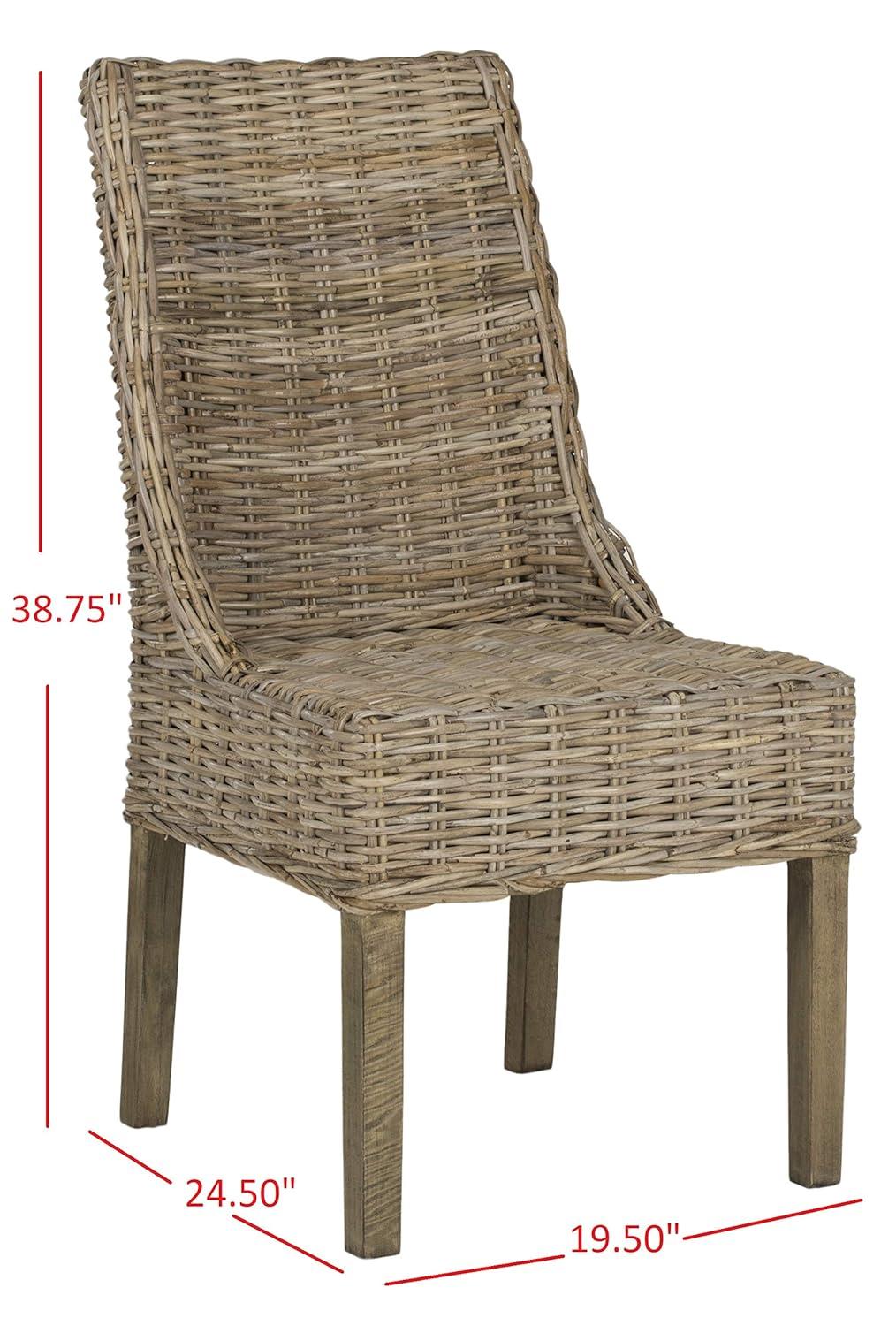 Armine Wicker Side Chair (Set of 2)