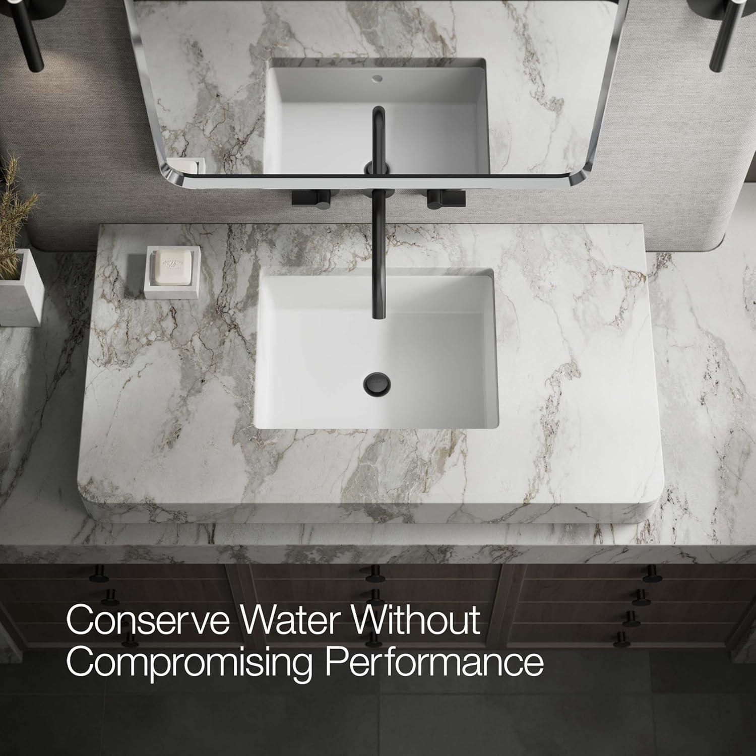 Components Wall-Mount Bathroom Sink Faucet Trim
