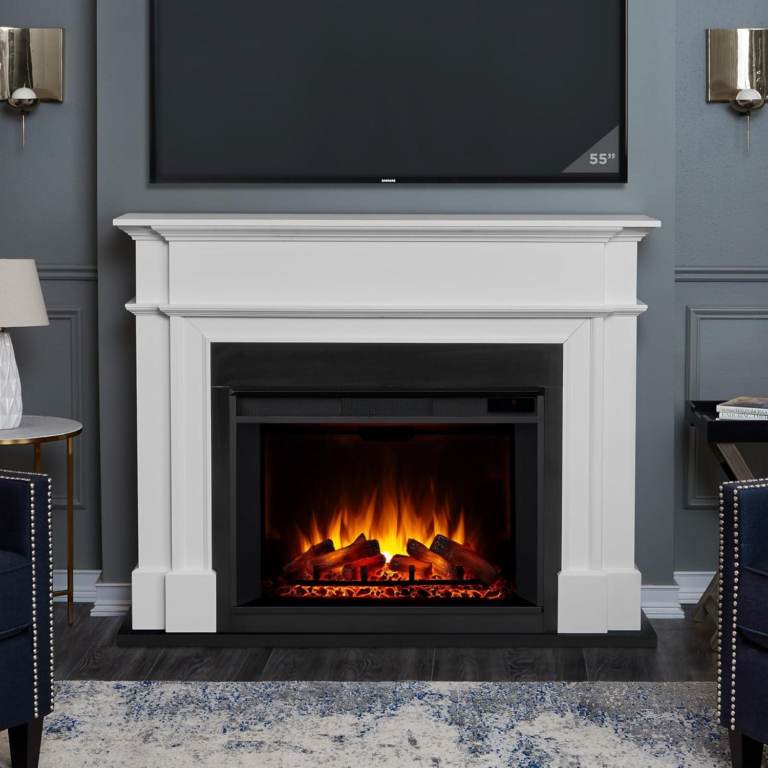 Harlan 55" Grand Electric Fireplace by Real Flame