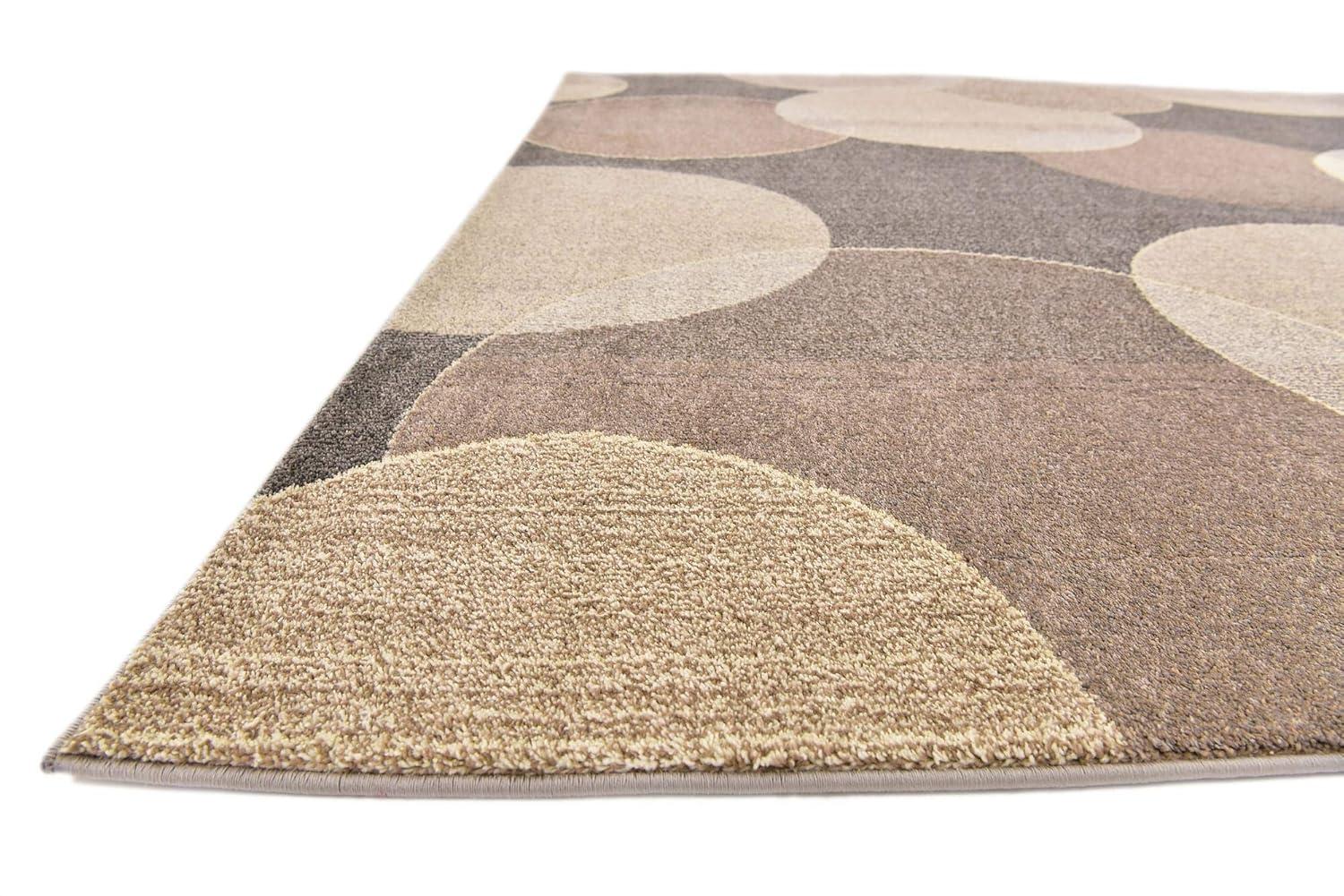 Unique Loom 8' 0 x 10' 0 Gray Chromatic Seaside Area Rug