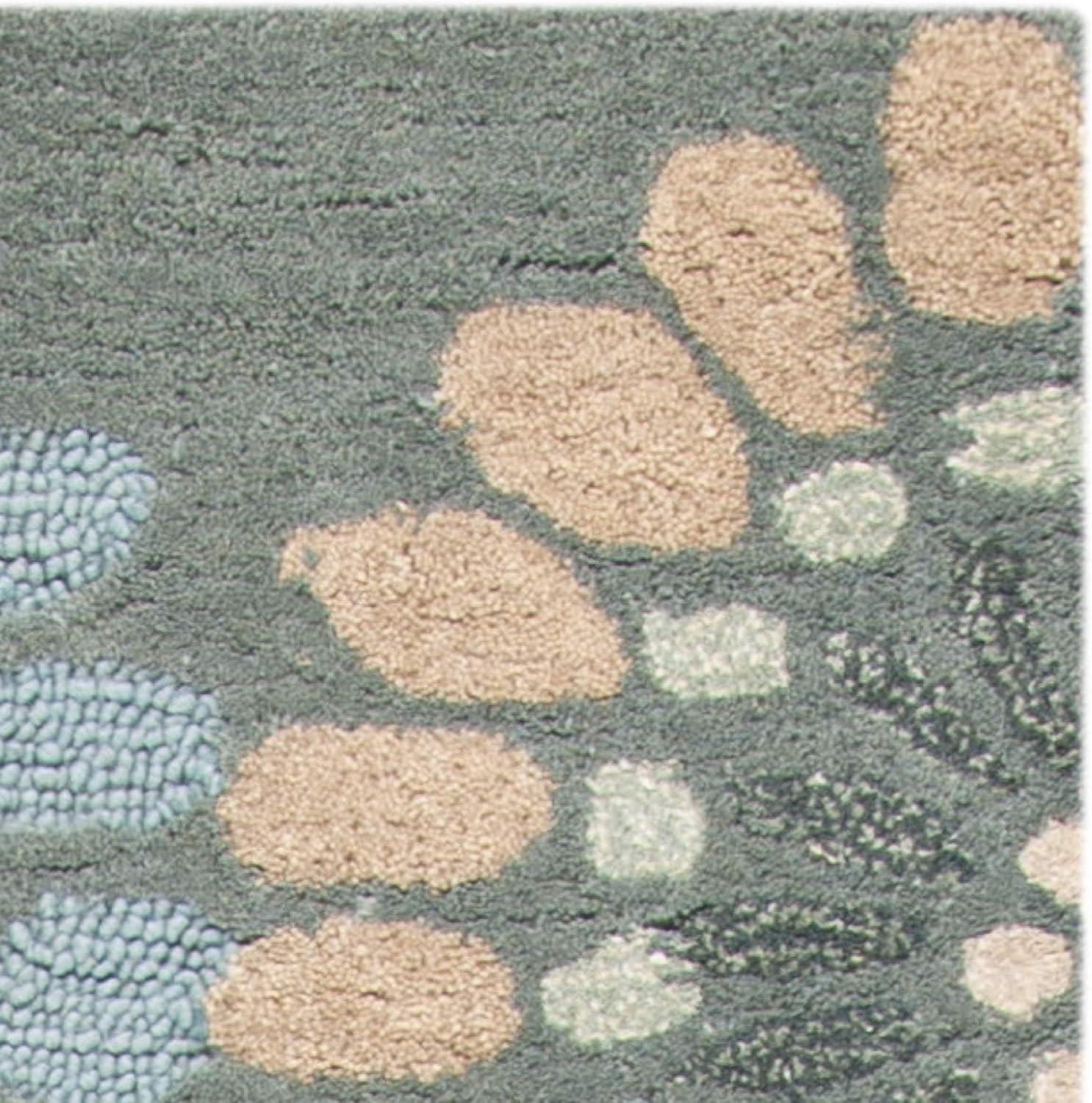 World Menagerie Arber Jardin Hand Tufted Wool Floral Rug