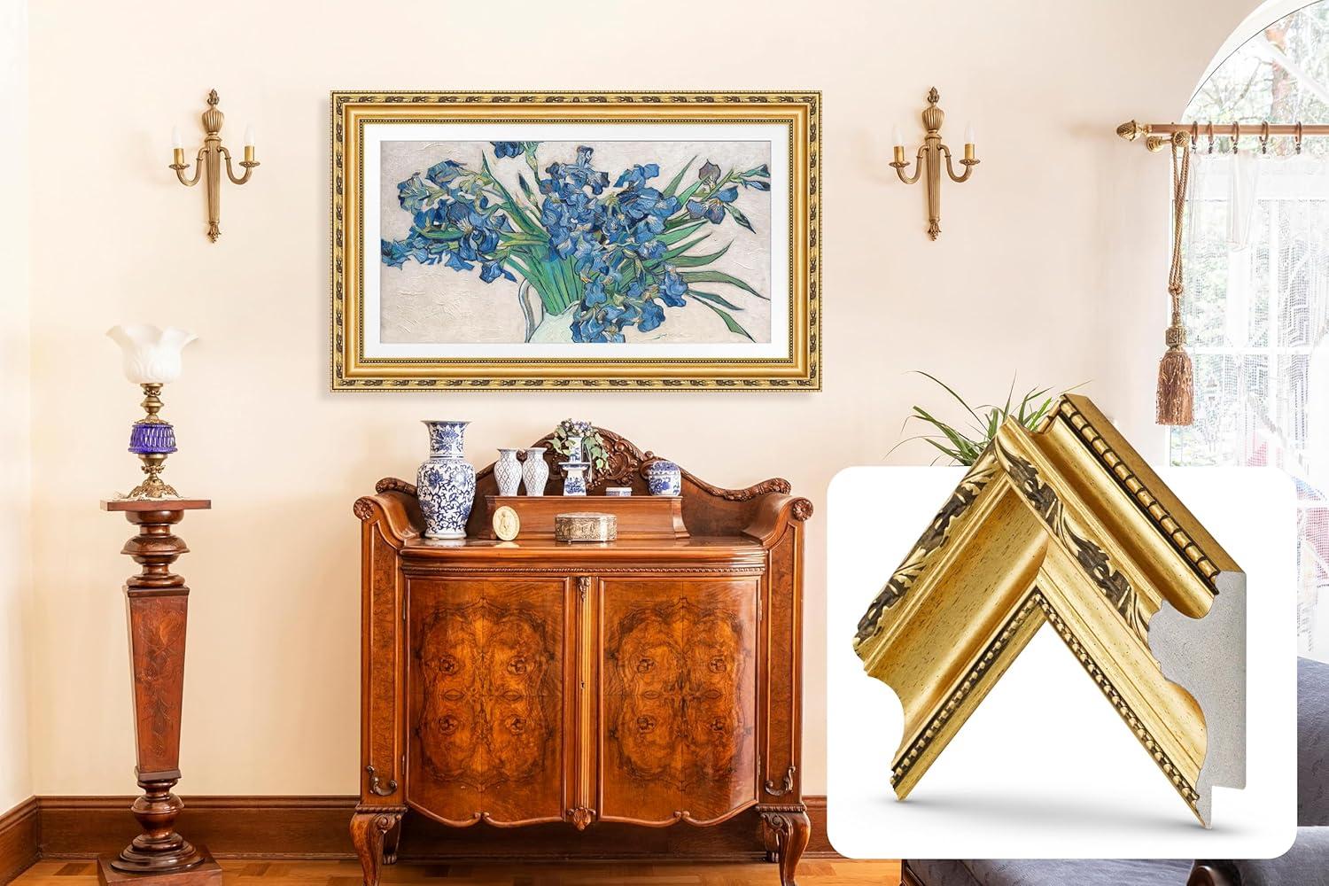 Deco TV Frames Ornate Deco TV Frame for Samsung Frame TV and Frame Pro