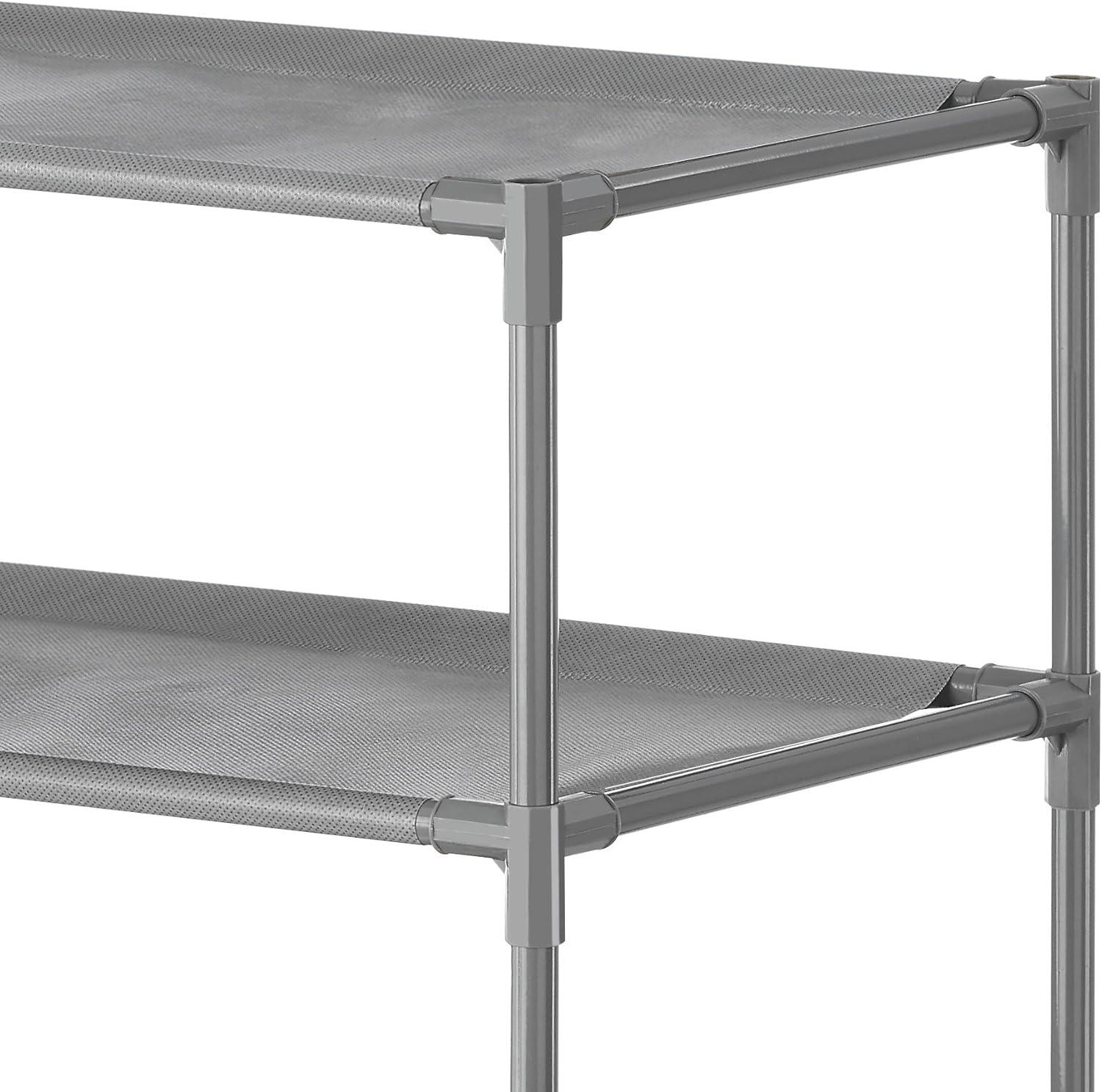 23.87'' W Steel Shoe Rack