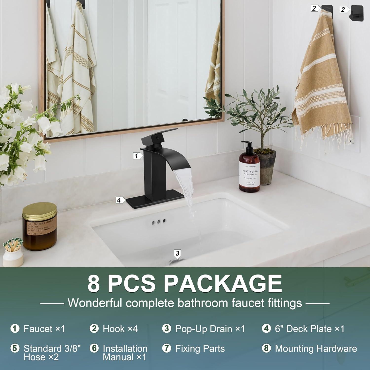 Single-Hole Single-handle Bathroom Faucet