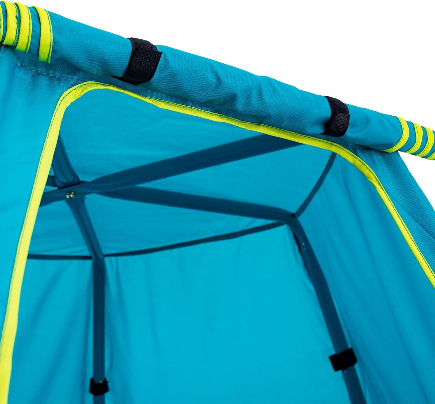 TP Active Fun Explorer Metal Climbing Set Jungle Gym with Platform and Tent, Blue