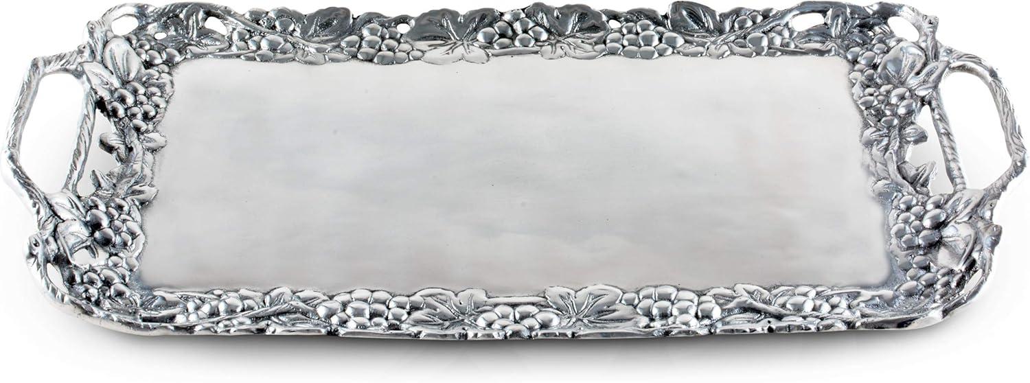 Arthur Court Designs Grape Aluminum Tray