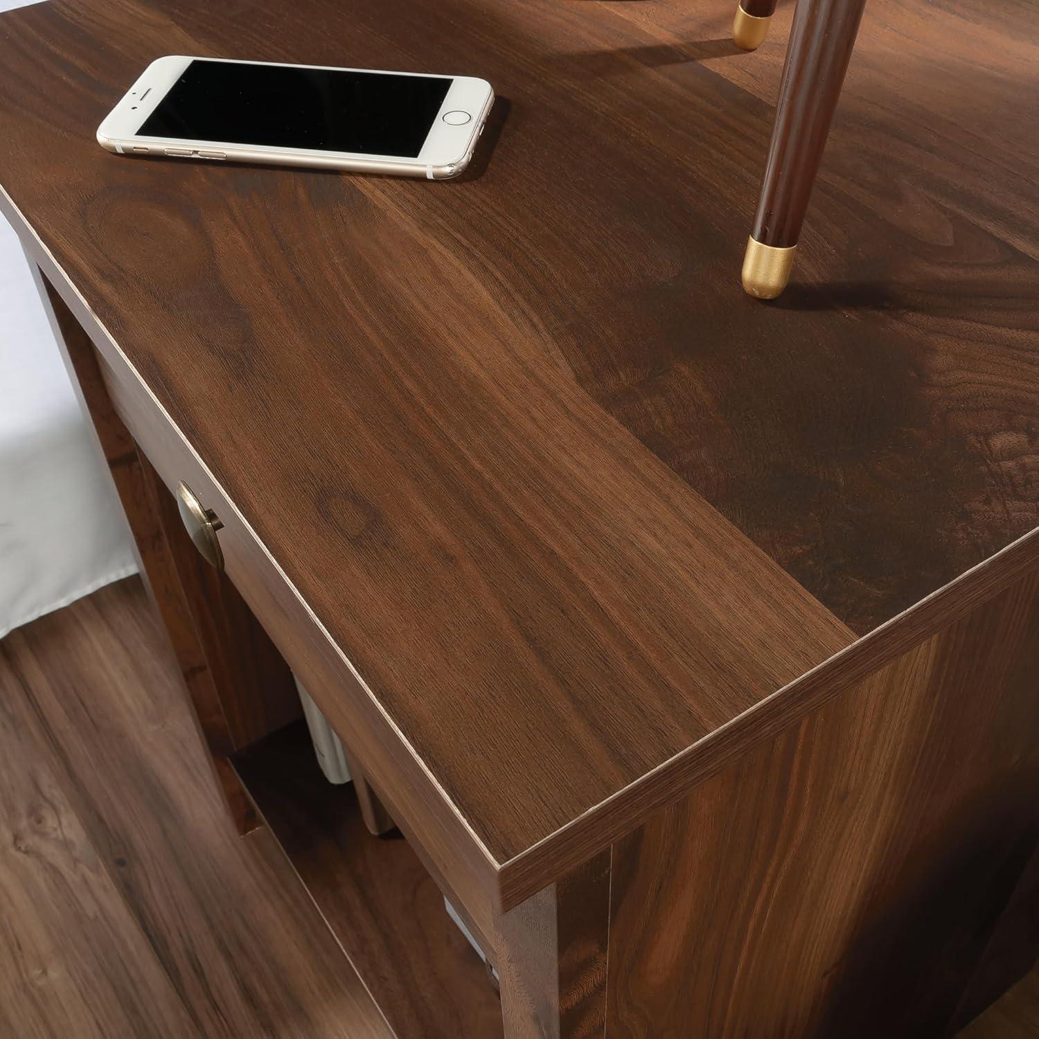Sauder River Ranch Night Stand, Grand Walnut Finish