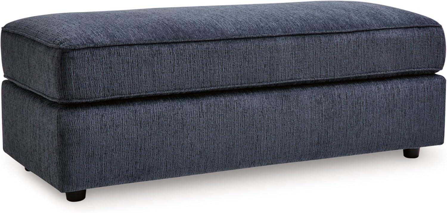 Signature Design by Ashley Albar Place Oversized Accent Ottoman, Cobalt