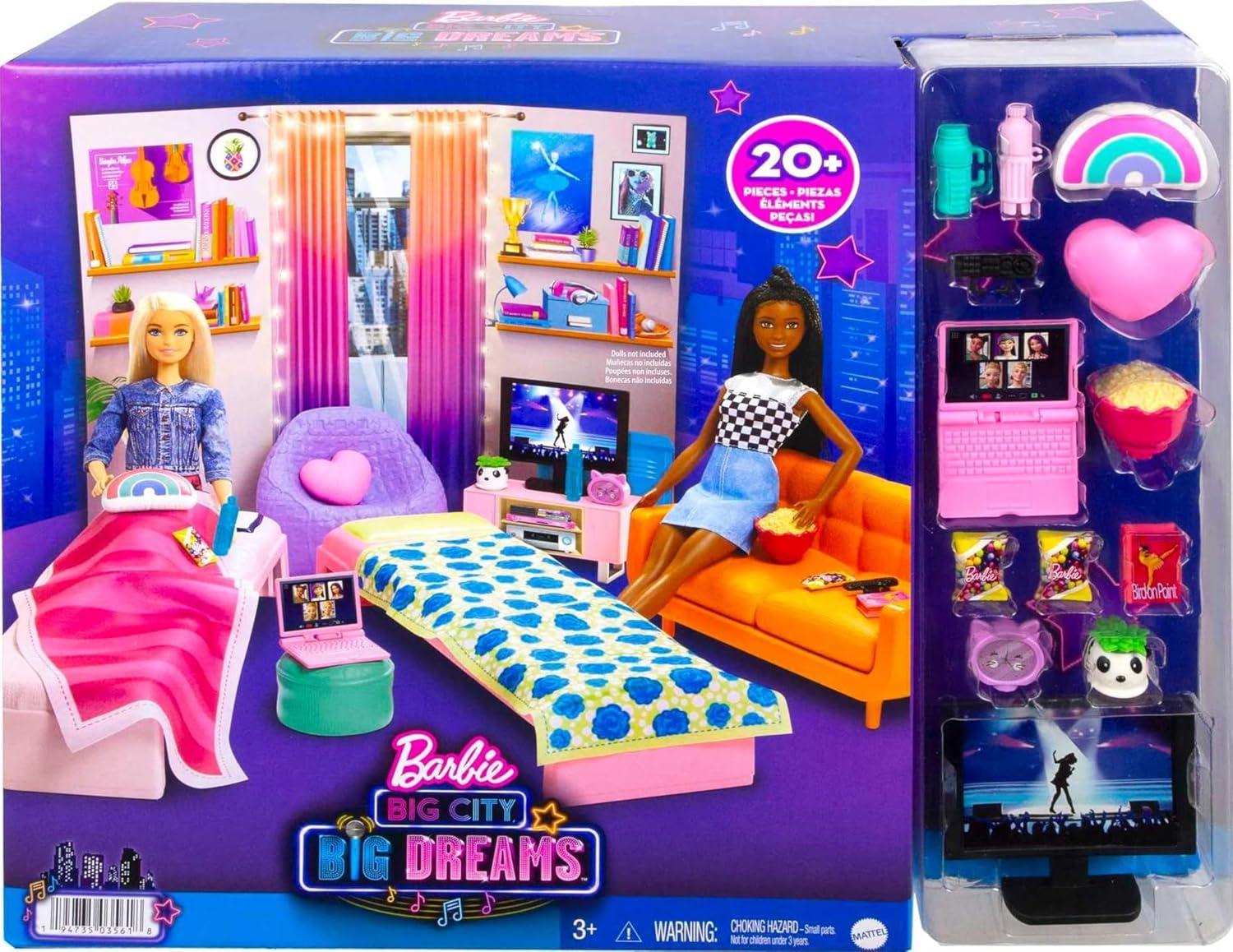 Barbie: Big City, Big Dreams Dorm Room Playset